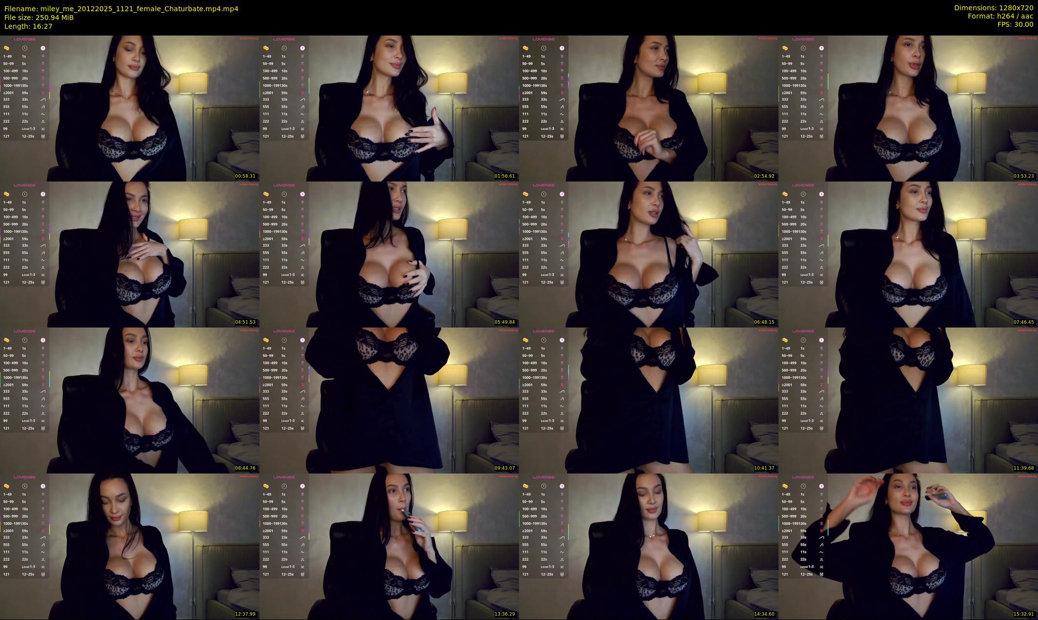 miley_me — 17 minute Chaturbate female cam show recording, 720p, Dec 20, 2025