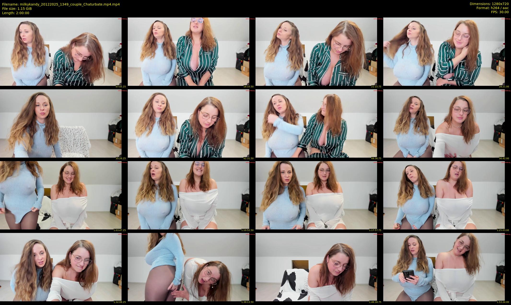 milkykandy — 120 minute Chaturbate female cam show recording, 720p, Dec 20, 2025