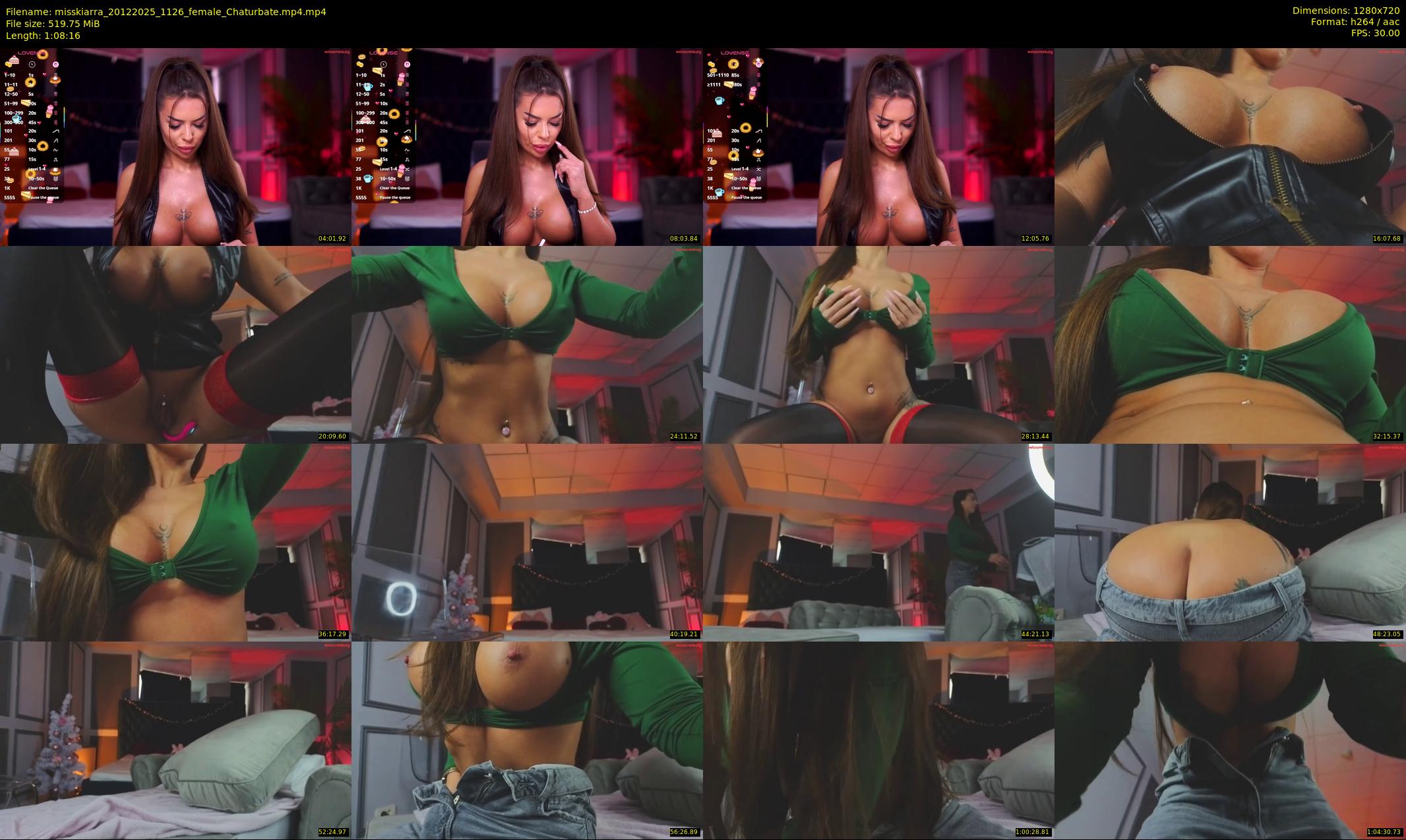 misskiarra — 69 minute Chaturbate female cam show recording, 720p, Dec 20, 2025