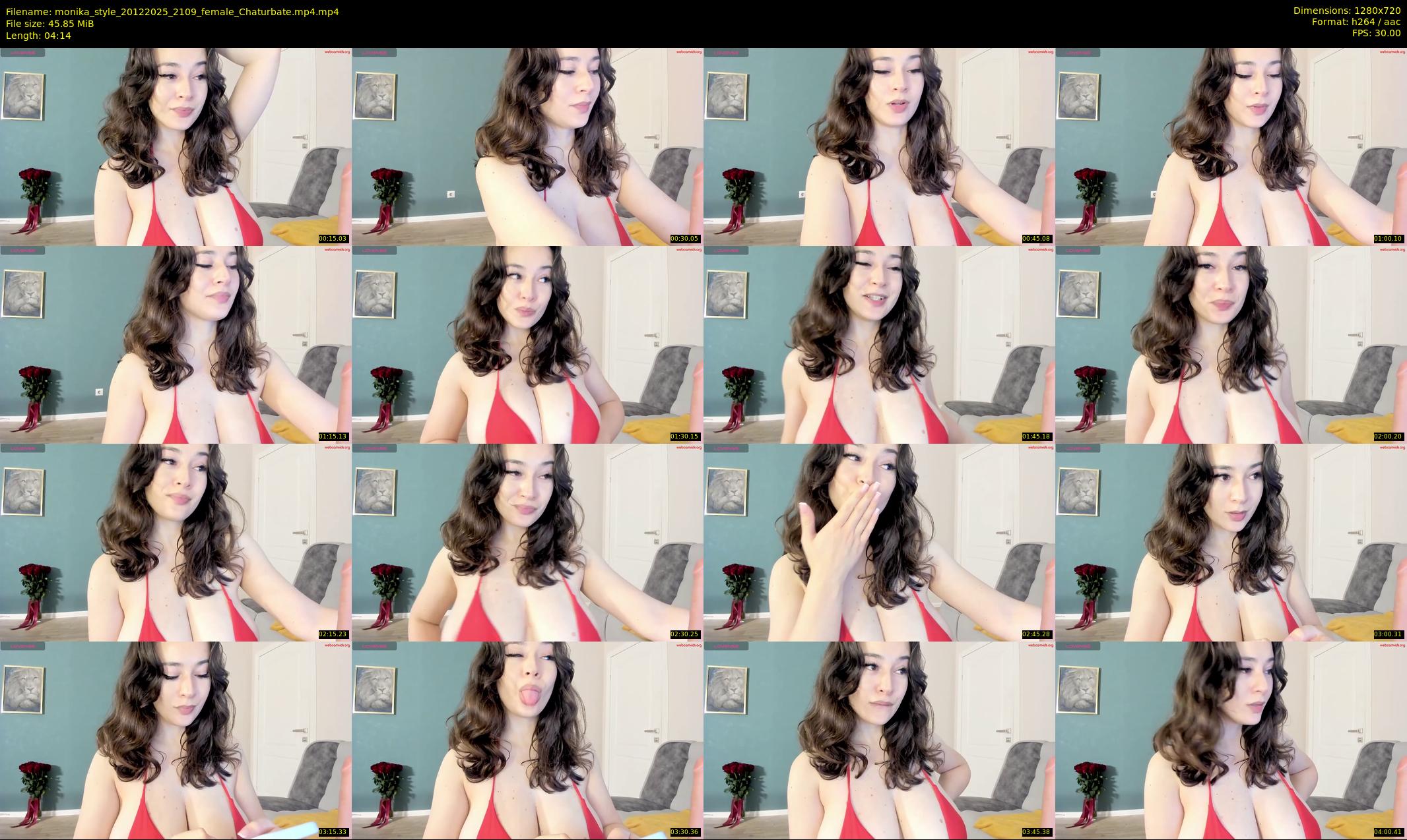 monika_style — 5 minute Chaturbate female cam show recording, 720p, Dec 20, 2025
