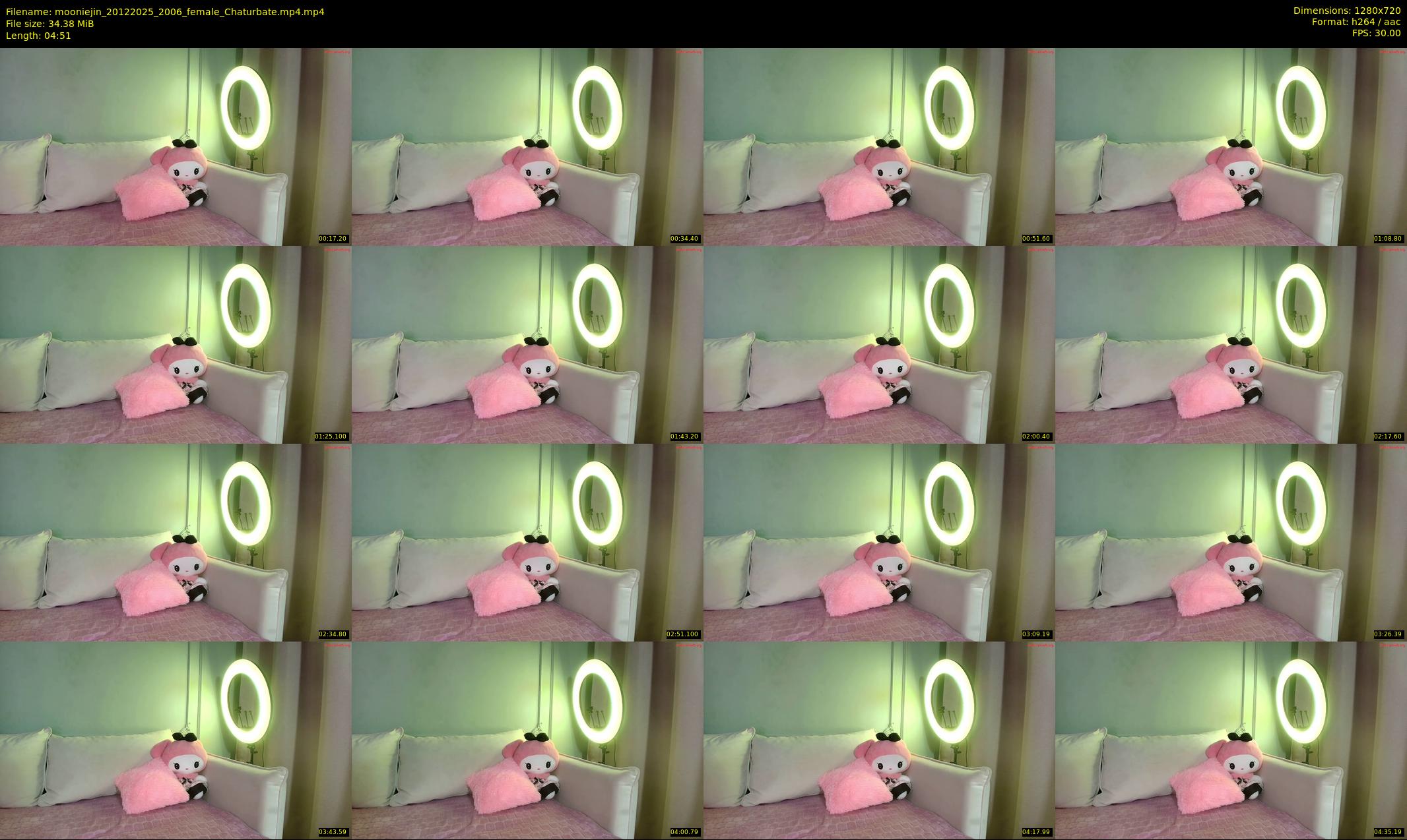 mooniejin — 5 minute Chaturbate female cam show recording, 720p, Dec 20, 2025