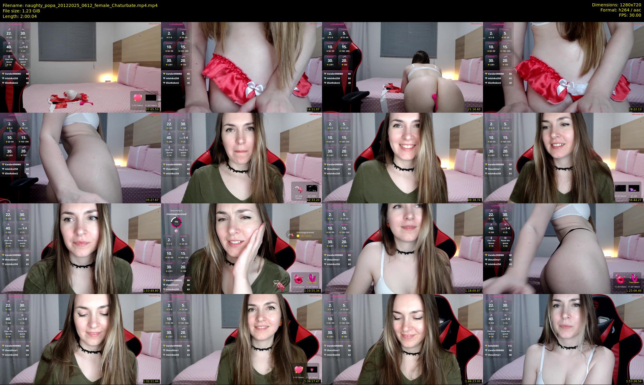 naughty_popa — 121 minute Chaturbate female cam show recording, 720p, Dec 20, 2025