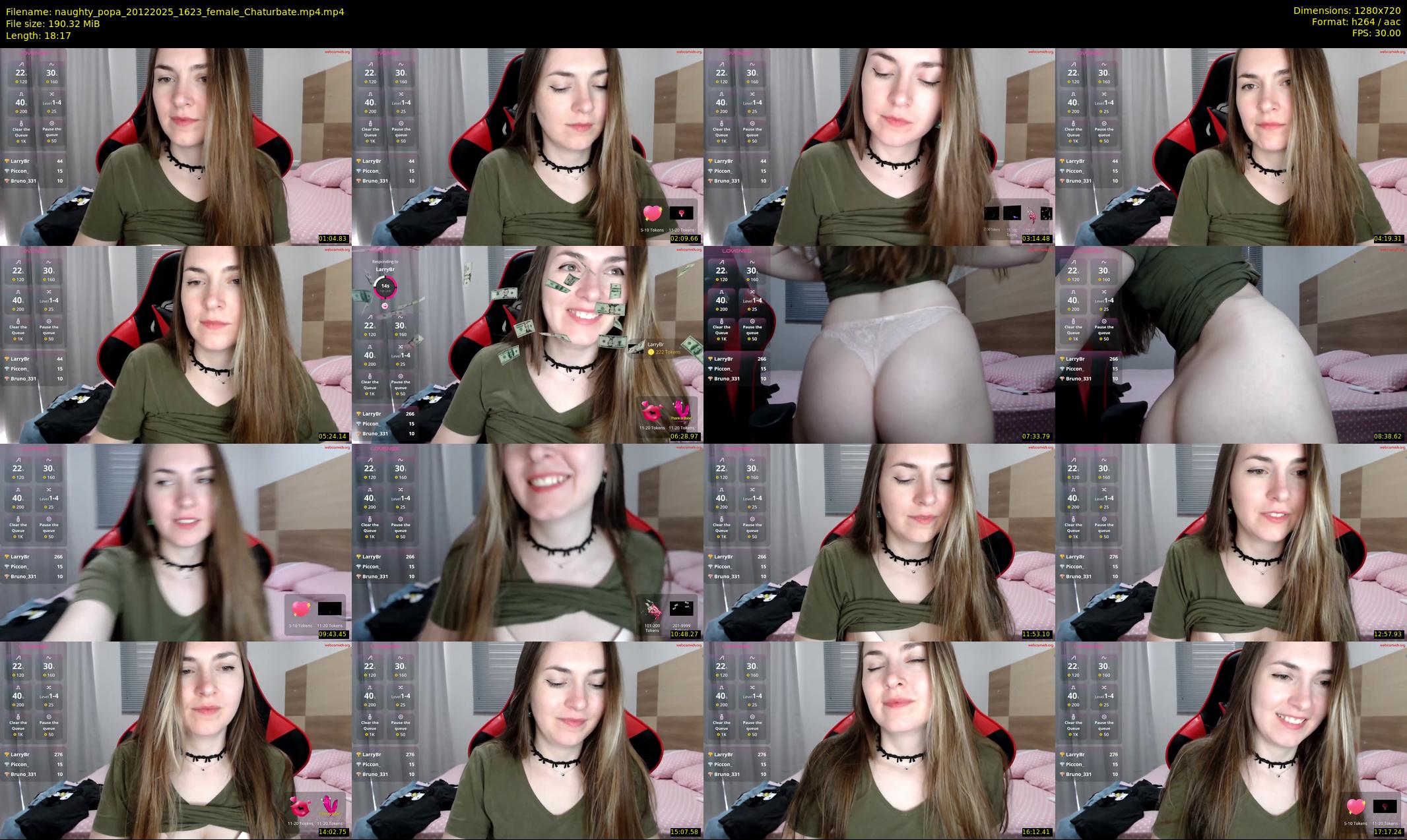 naughty_popa — 19 minute Chaturbate female cam show recording, 720p, Dec 20, 2025