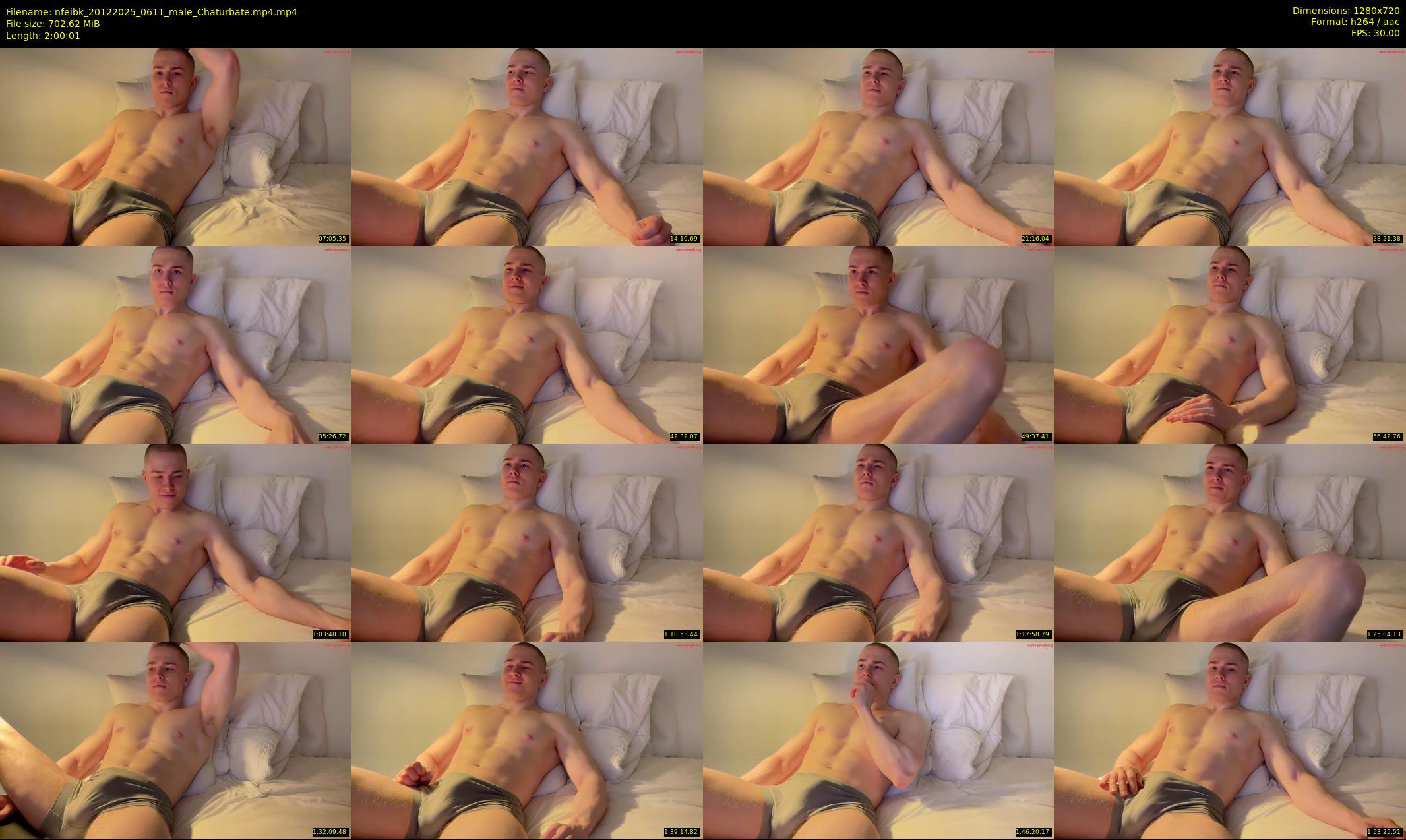 nfeibk — 121 minute Chaturbate male cam show recording, 720p, Dec 20, 2025