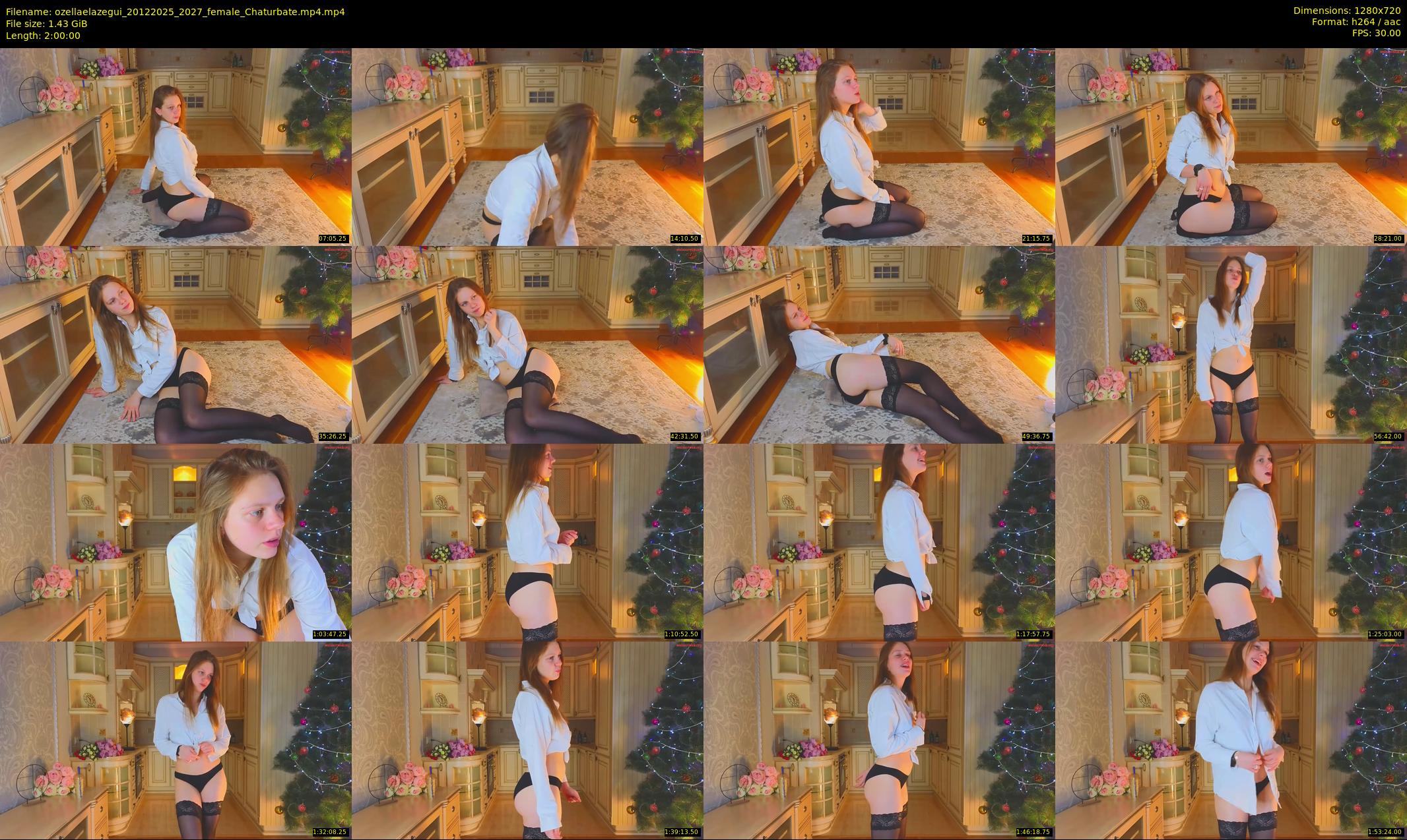 ozellaelazegui — 120 minute Chaturbate female cam show recording, 720p, Dec 20, 2025