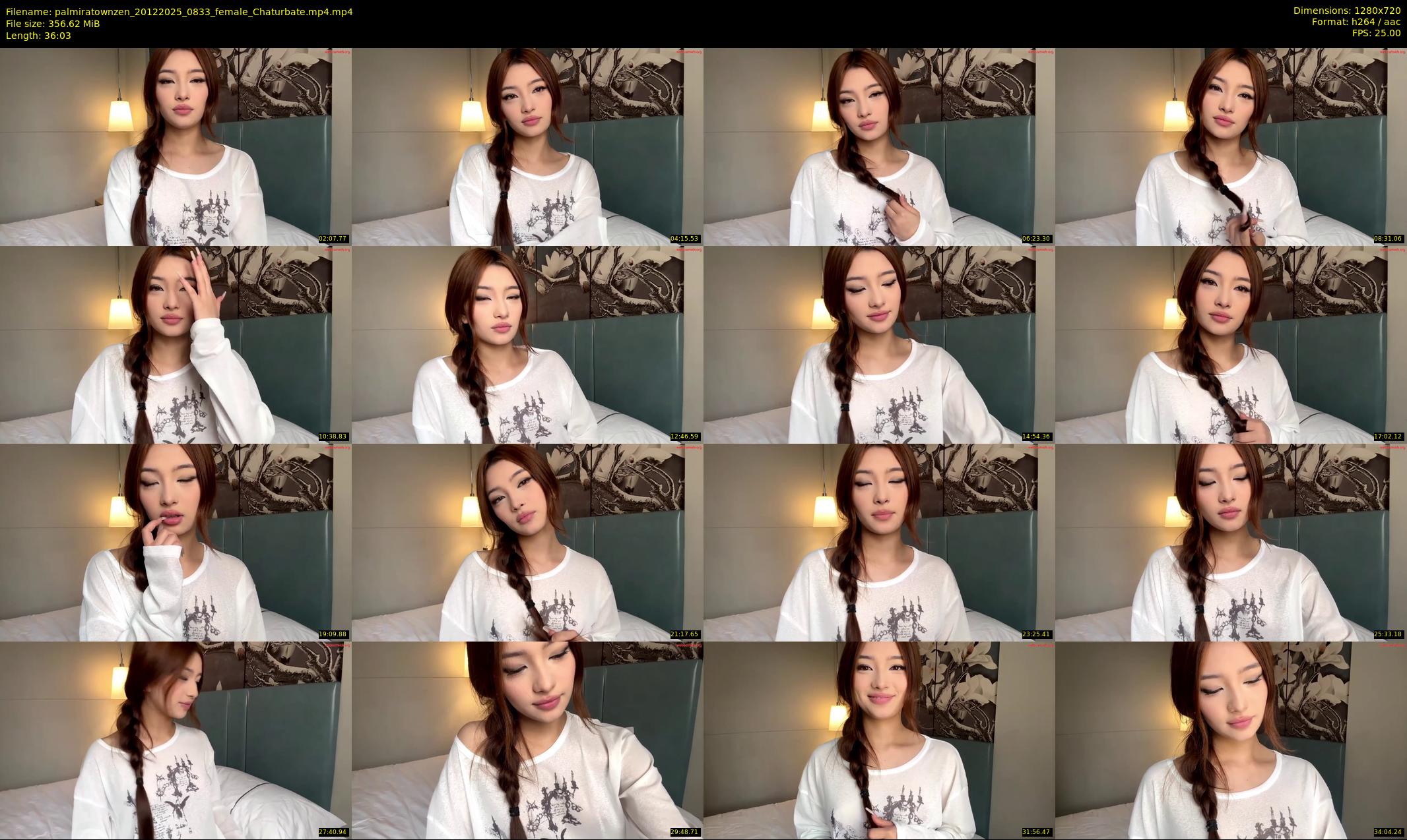 palmiratownzen — 37 minute Chaturbate female cam show recording, 720p, Dec 20, 2025