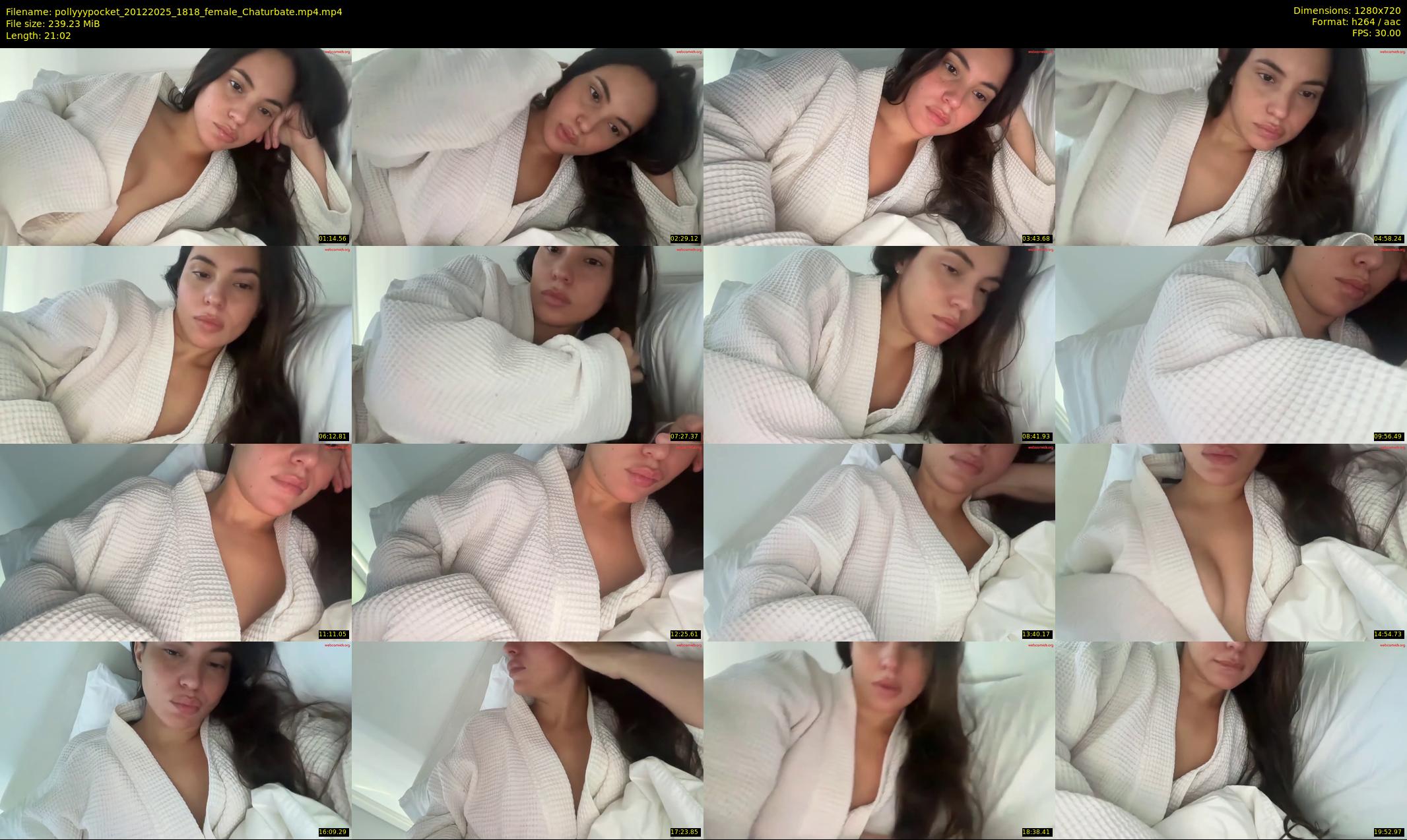 pollyyypocket — 22 minute Chaturbate female cam show recording, 720p, Dec 20, 2025