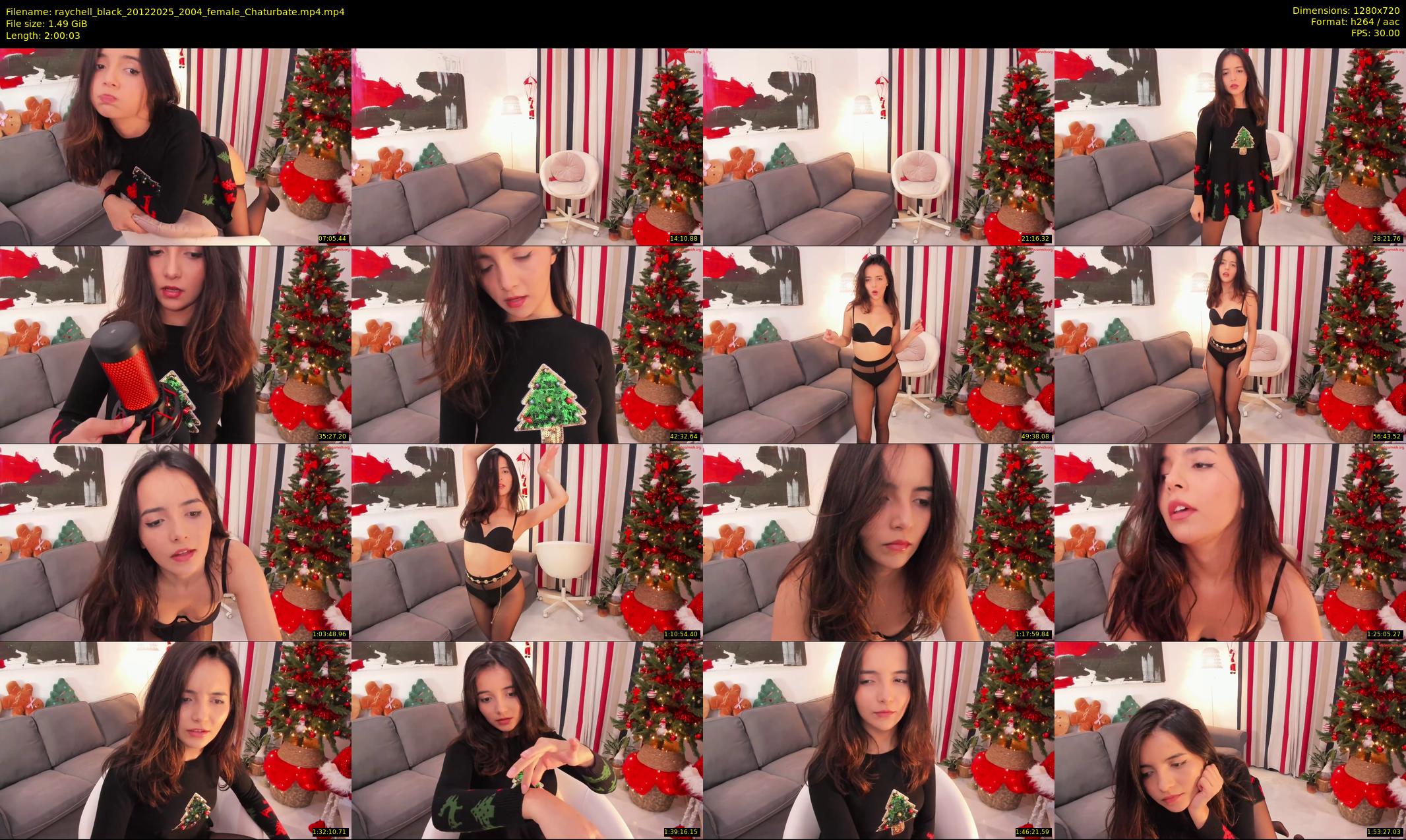 raychell_black — 121 minute Chaturbate female cam show recording, 720p, Dec 20, 2025