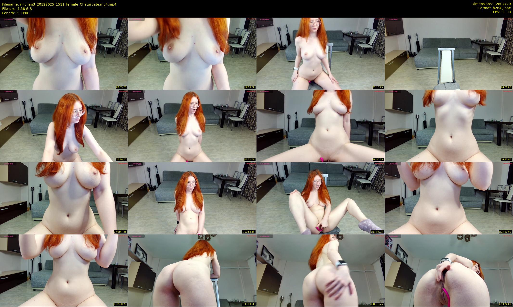rinchan3 — 120 minute Chaturbate female cam show recording, 720p, Dec 20, 2025