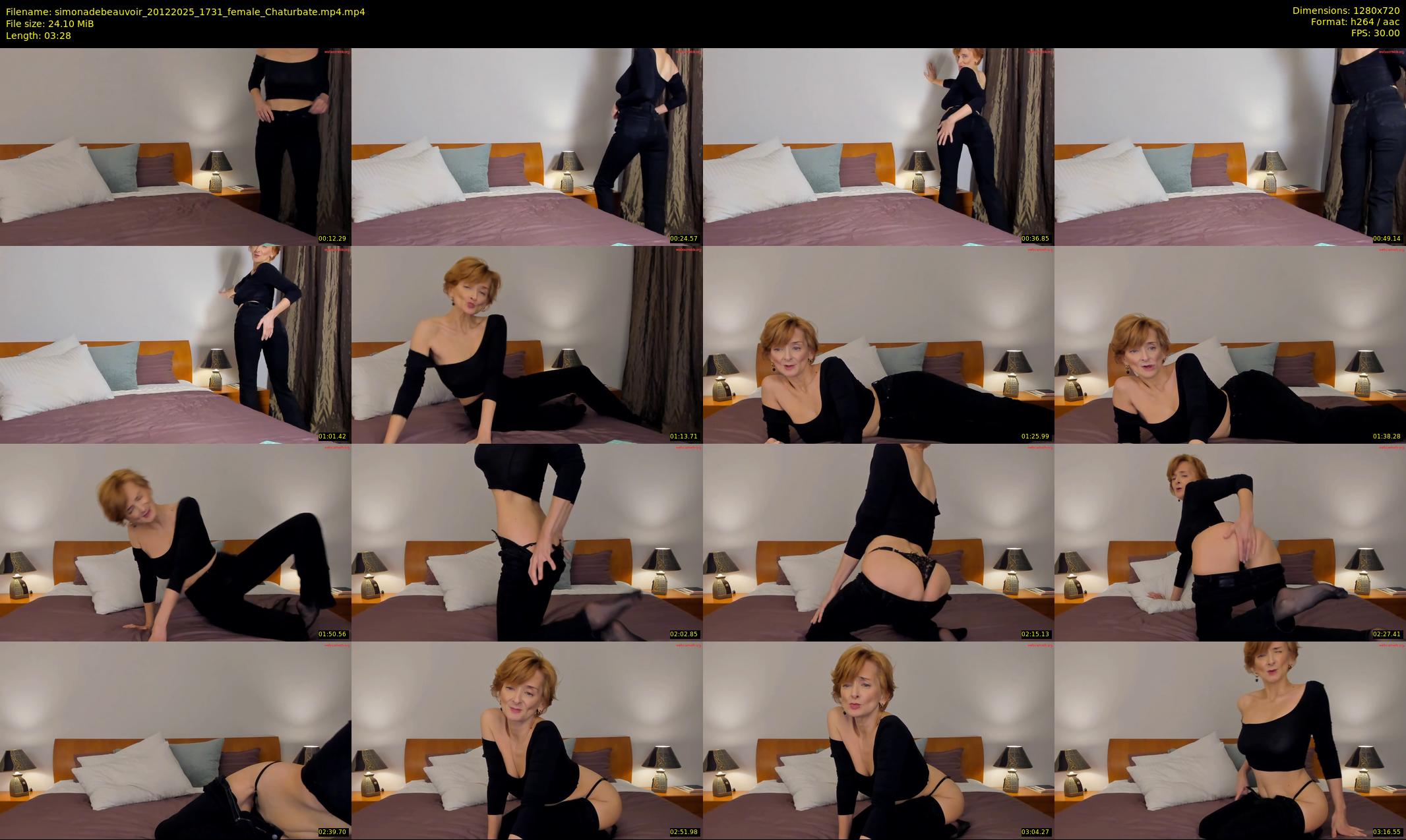 simonadebeauvoir — 4 minute Chaturbate female cam show recording, 720p, Dec 20, 2025