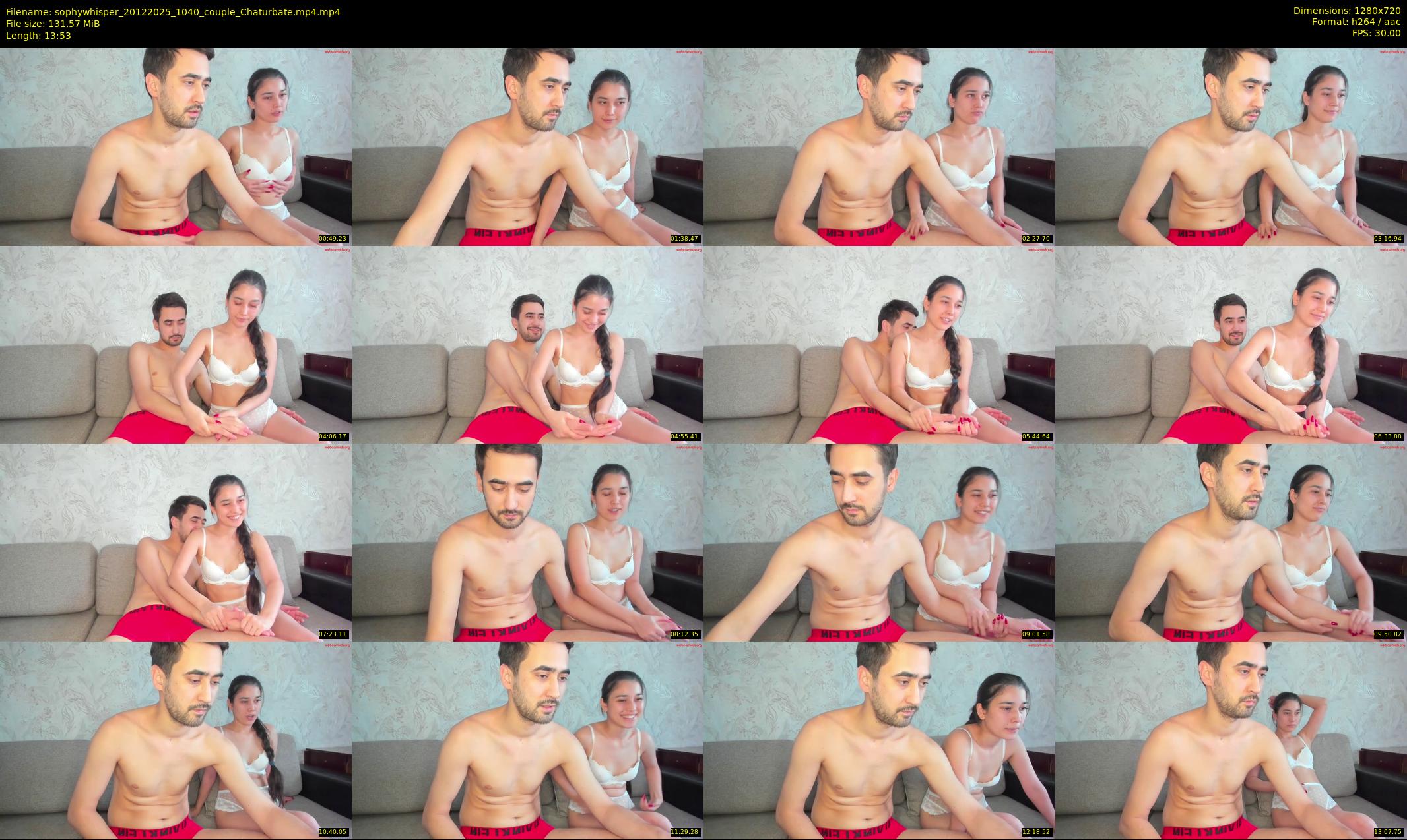 sophywhisper — 14 minute Chaturbate couple cam show recording, 720p, Dec 20, 2025