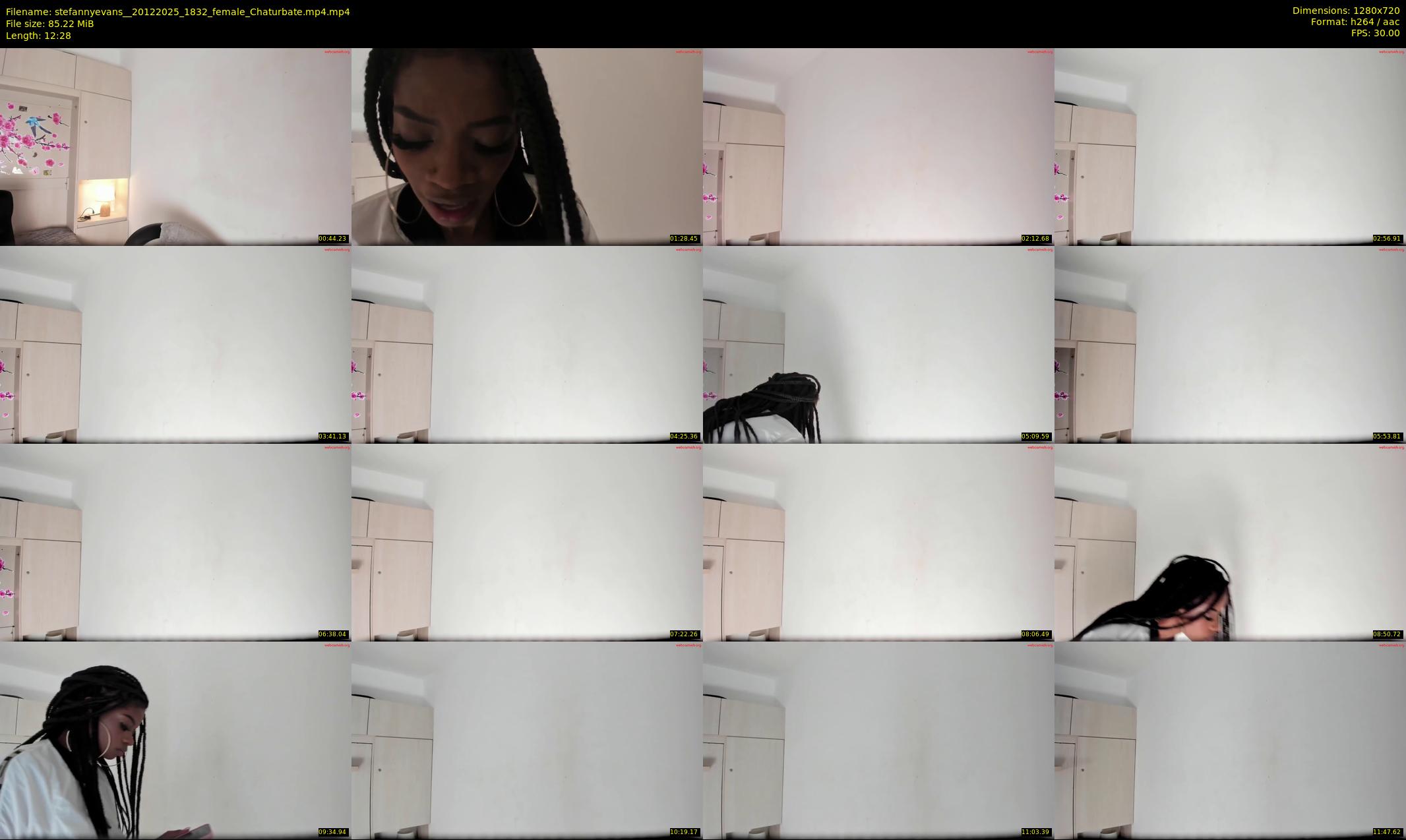 stefannyevans_ — 13 minute Chaturbate female cam show recording, 720p, Dec 20, 2025