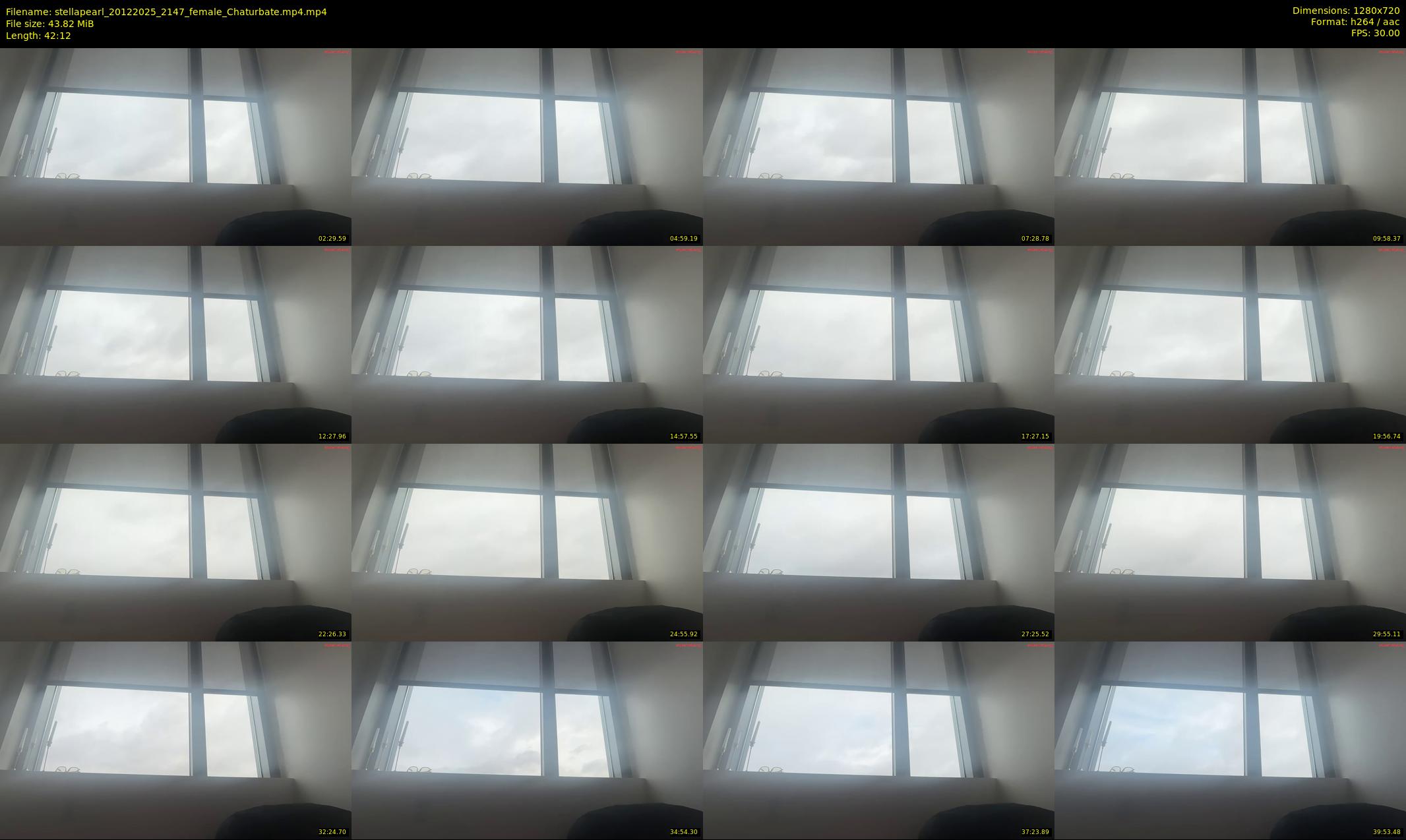 stellapearl — 43 minute Chaturbate female cam show recording, 720p, Dec 20, 2025