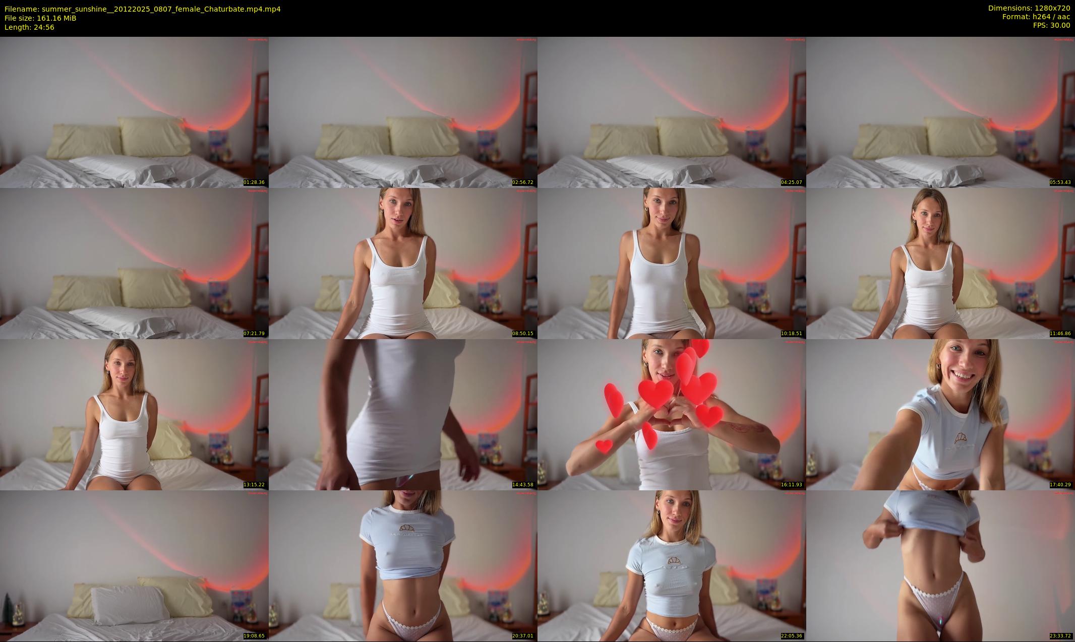 summer_sunshine_ — 25 minute Chaturbate female cam show recording, 720p, Dec 20, 2025