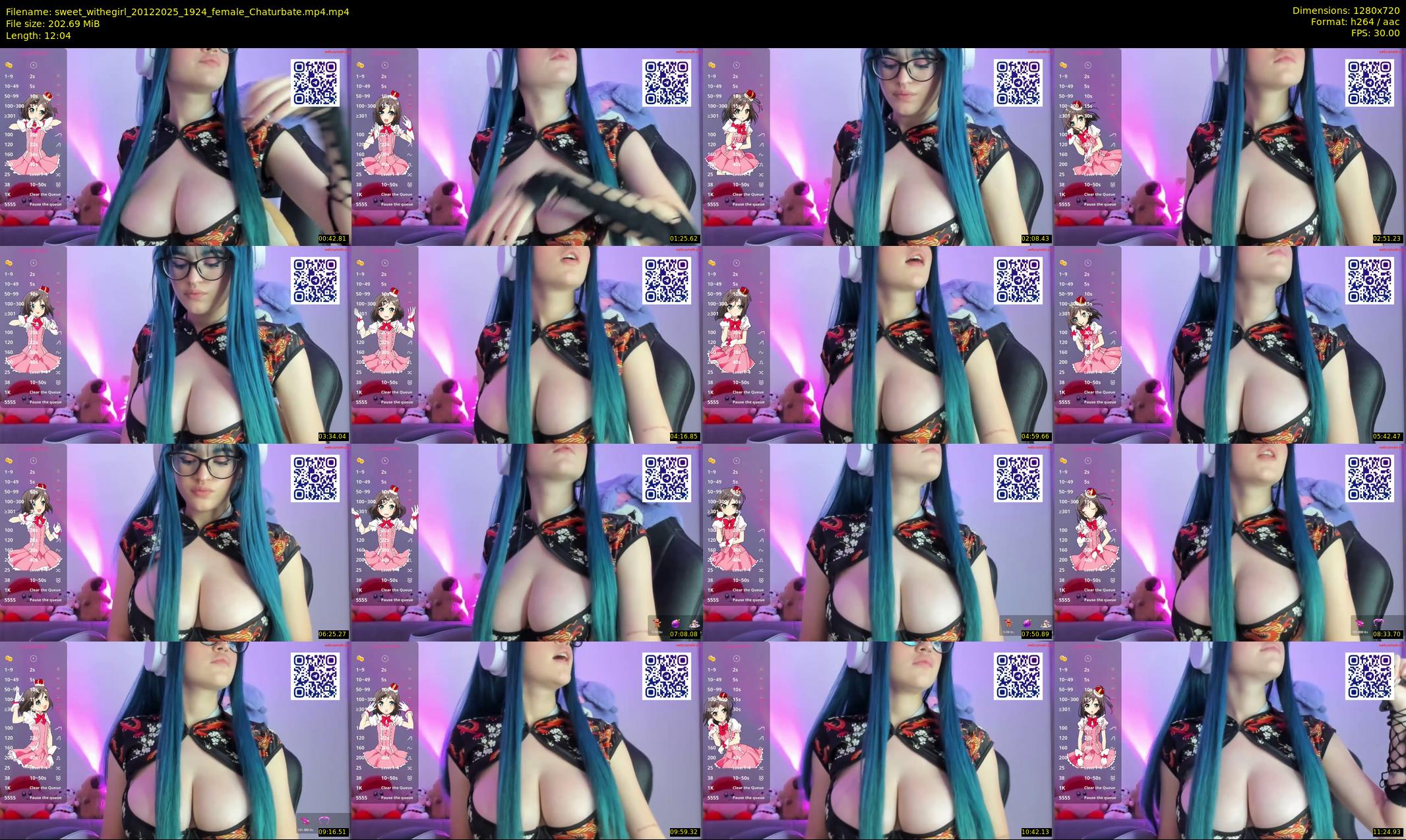 sweet_withegirl — 13 minute Chaturbate female cam show recording, 720p, Dec 20, 2025