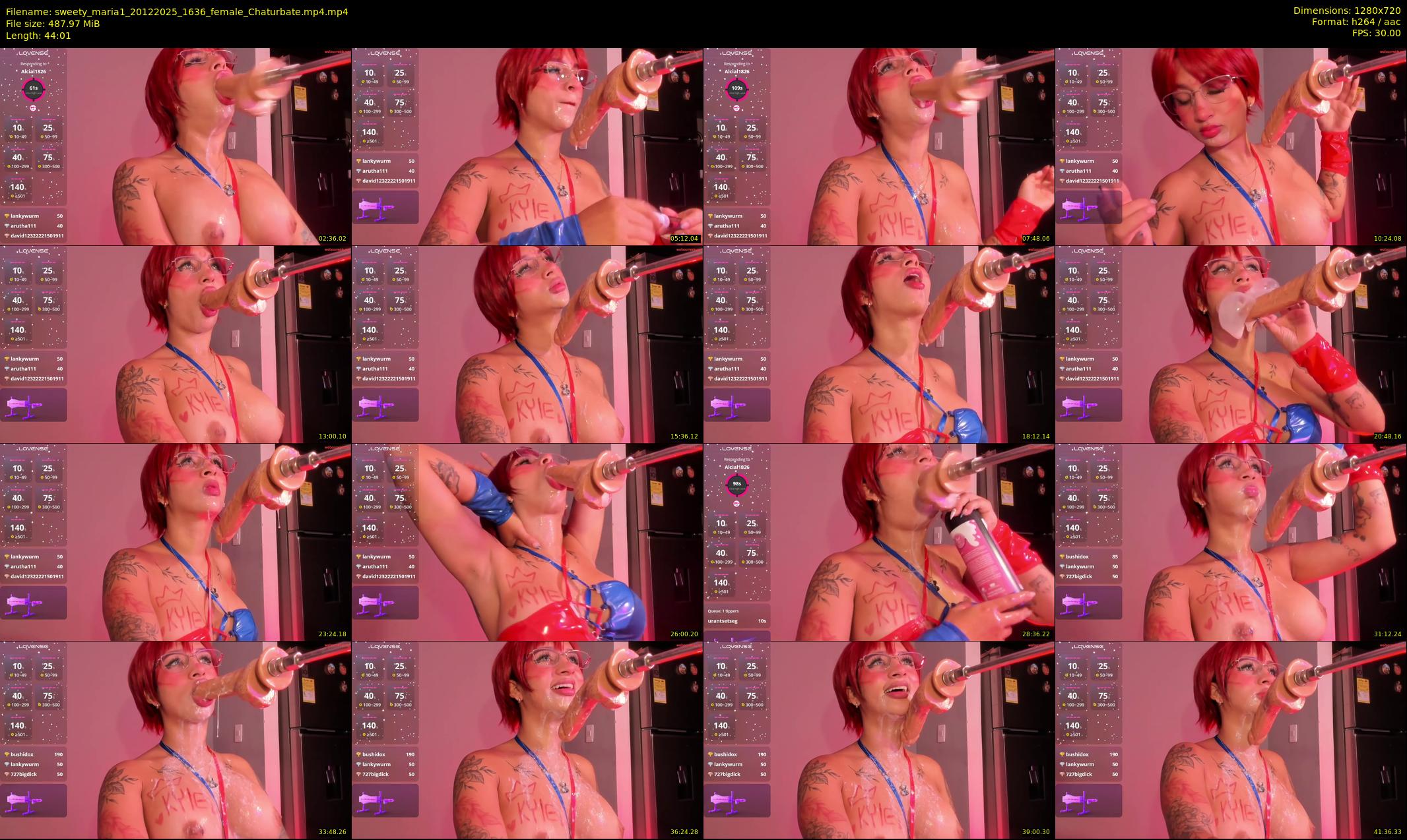 sweety_maria1 — 45 minute Chaturbate female cam show recording, 720p, Dec 20, 2025