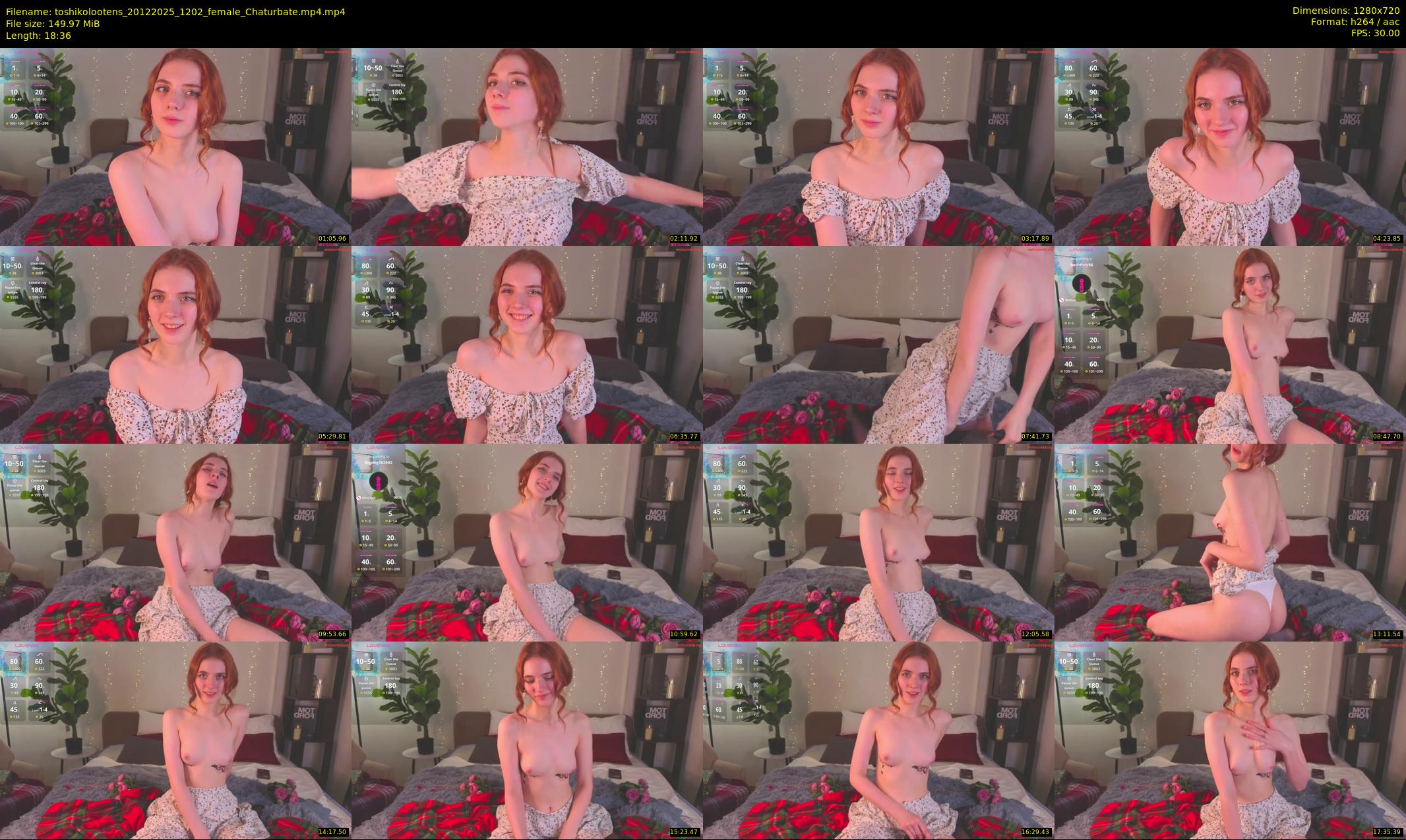 toshikolootens — 19 minute Chaturbate female cam show recording, 720p, Dec 20, 2025