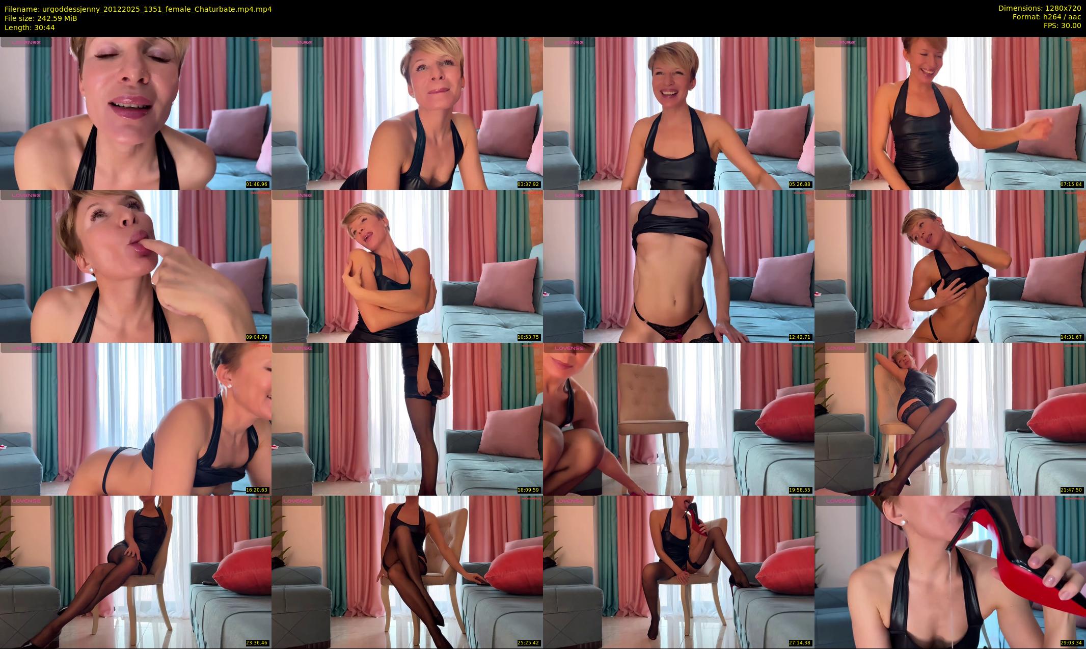 urgoddessjenny — 31 minute Chaturbate female cam show recording, 720p, Dec 20, 2025