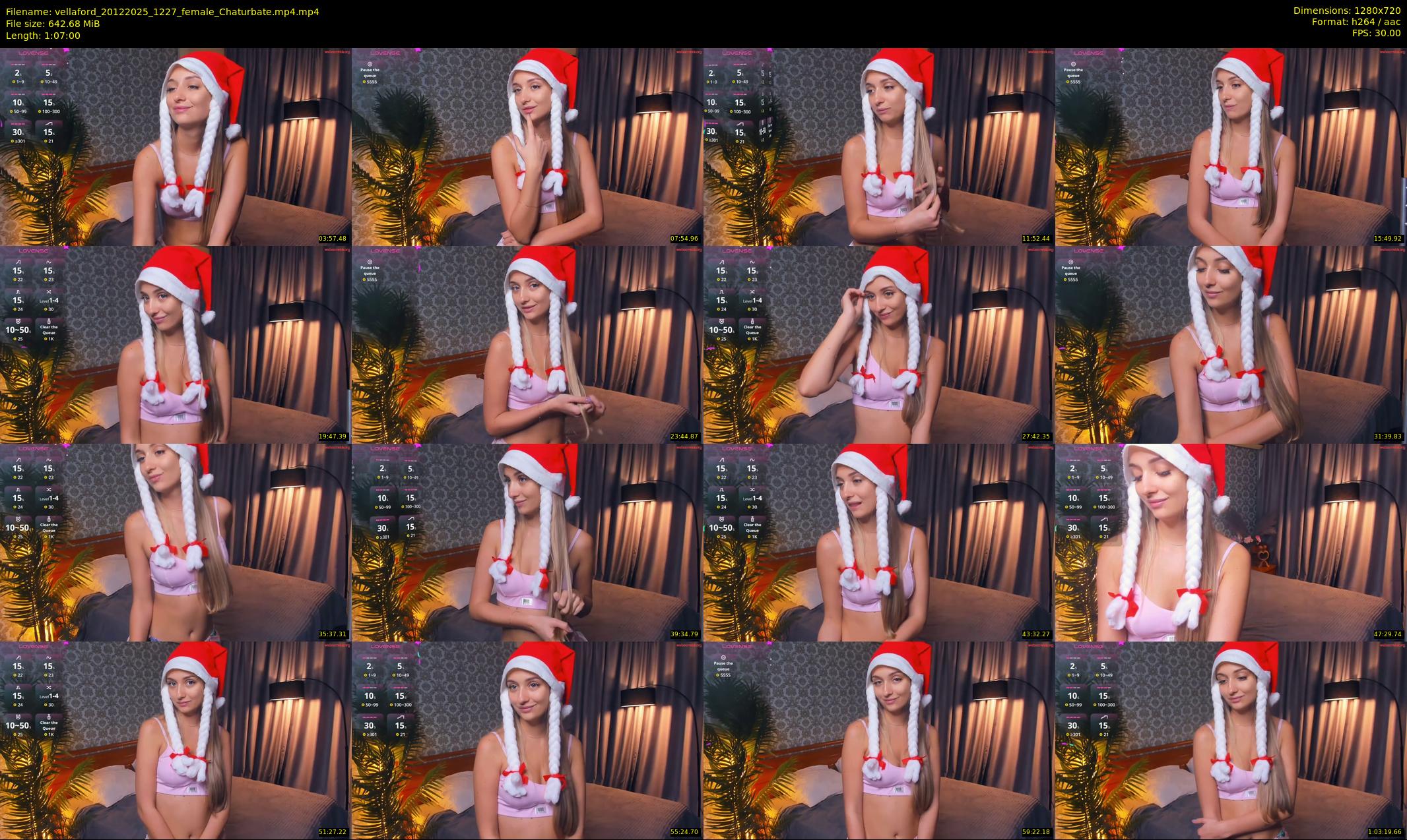 vellaford — 67 minute Chaturbate female cam show recording, 720p, Dec 20, 2025