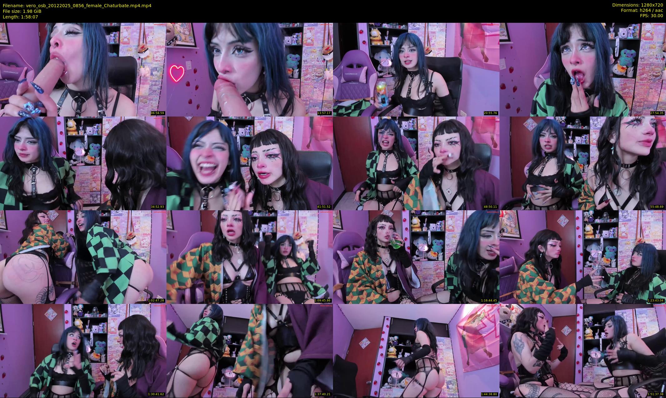 vero_osb — 119 minute Chaturbate female cam show recording, 720p, Dec 20, 2025