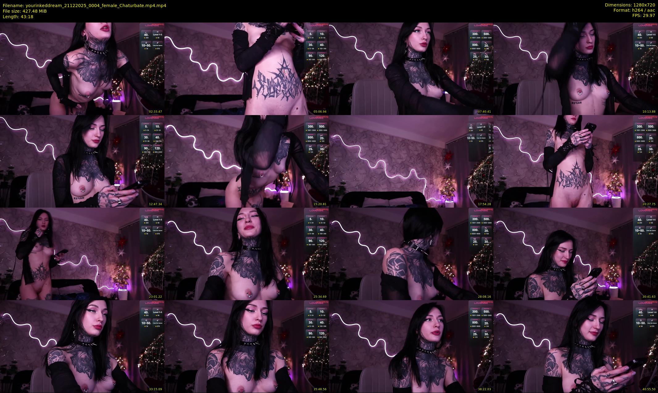 yourinkeddream — 44 minute Chaturbate couple cam show recording, 720p, Dec 21, 2025