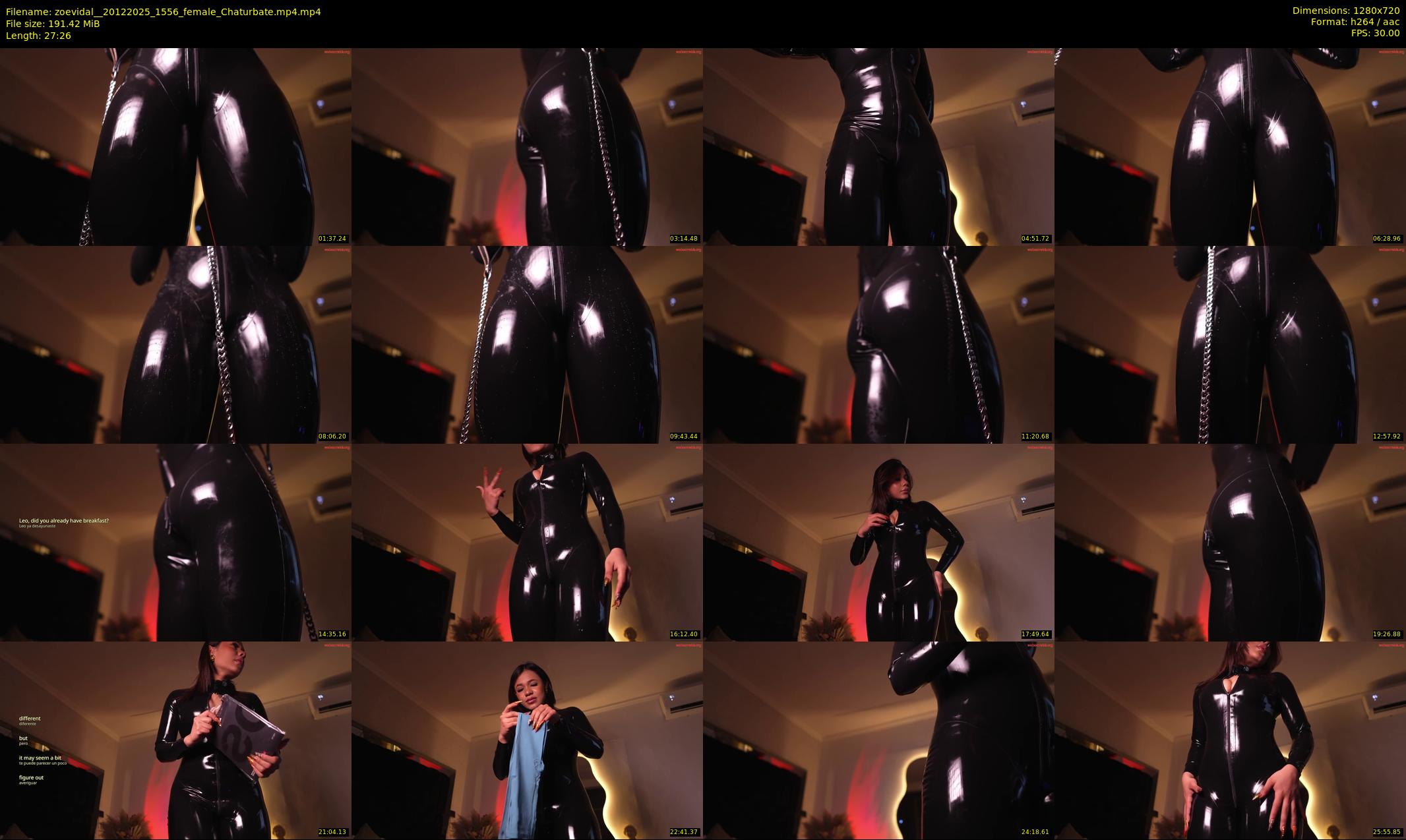 zoevidal_ — 28 minute Chaturbate female cam show recording, 720p, Dec 20, 2025