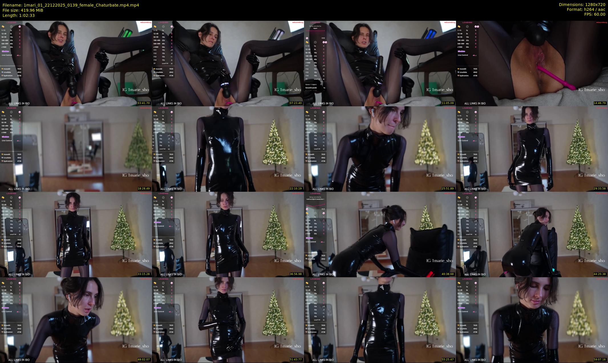 1mari_01 — 63 minute Chaturbate female cam show recording, 720p, Dec 22, 2025