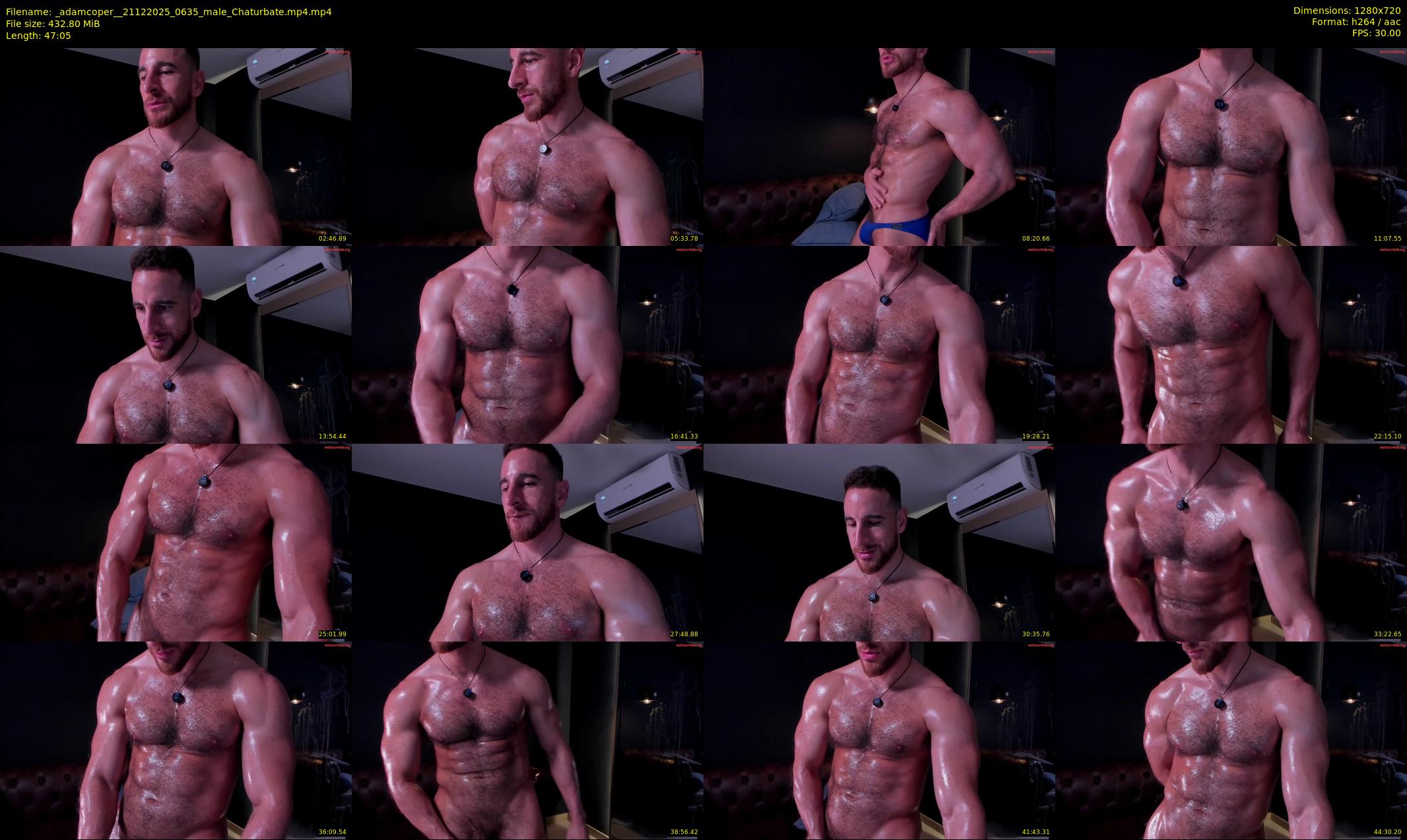 _adamcoper_ — 48 minute Chaturbate male cam show recording, 720p, Dec 21, 2025