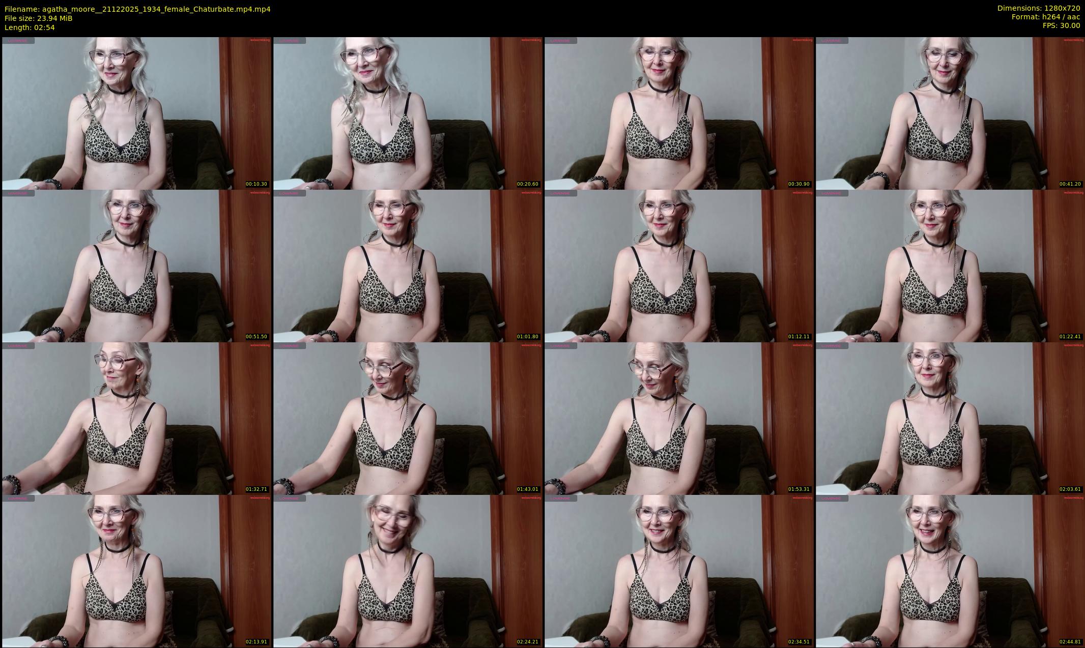 agatha_moore_ — 3 minute Chaturbate female cam show recording, 720p, Dec 21, 2025