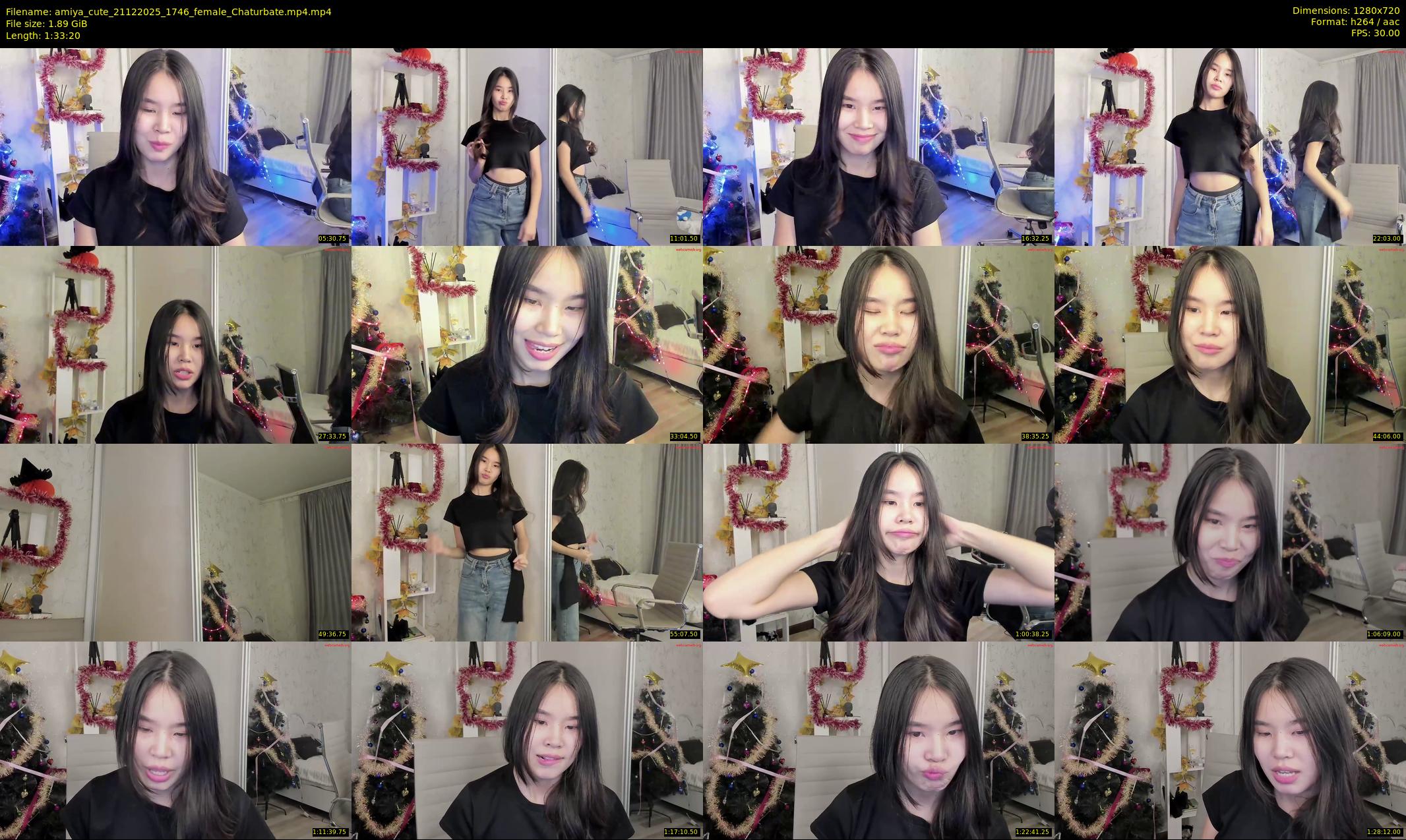 amiya_cute — 94 minute Chaturbate female cam show recording, 720p, Dec 21, 2025