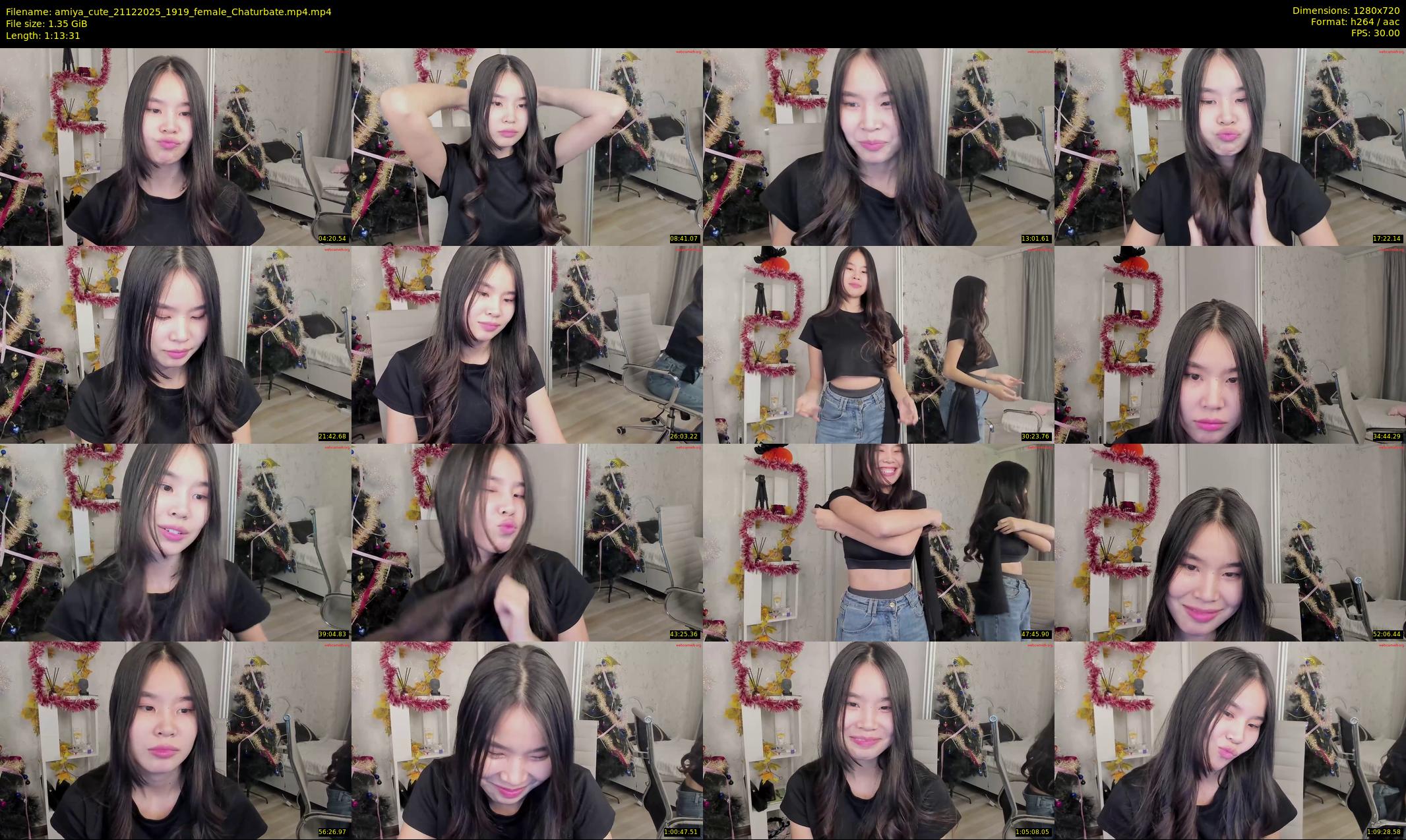 amiya_cute — 74 minute Chaturbate female cam show recording, 720p, Dec 21, 2025