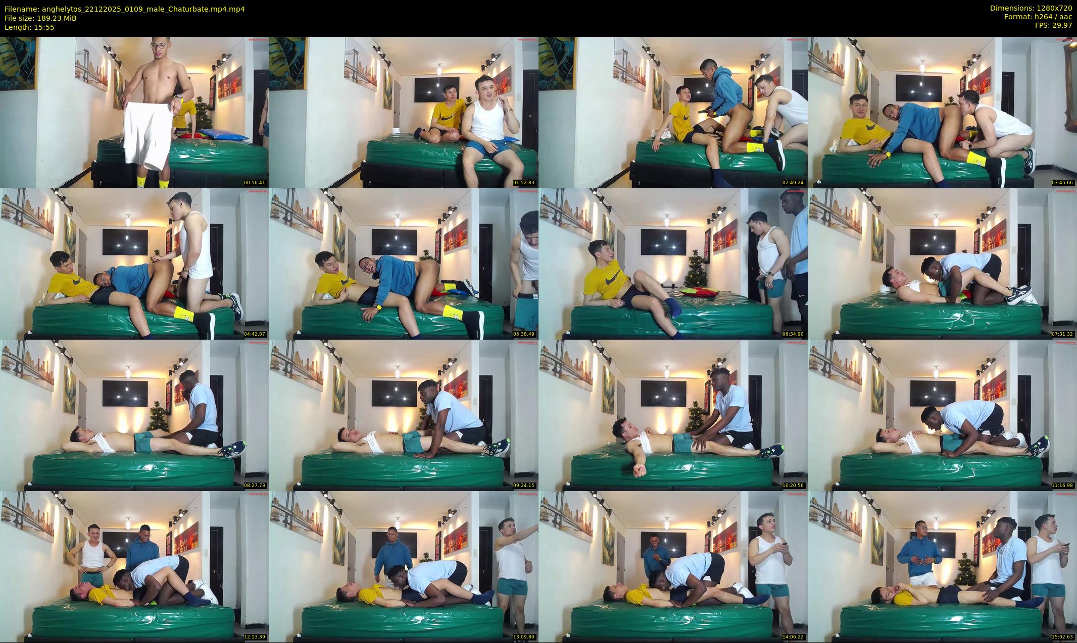 anghelytos — 16 minute Chaturbate male cam show recording, 720p, Dec 22, 2025