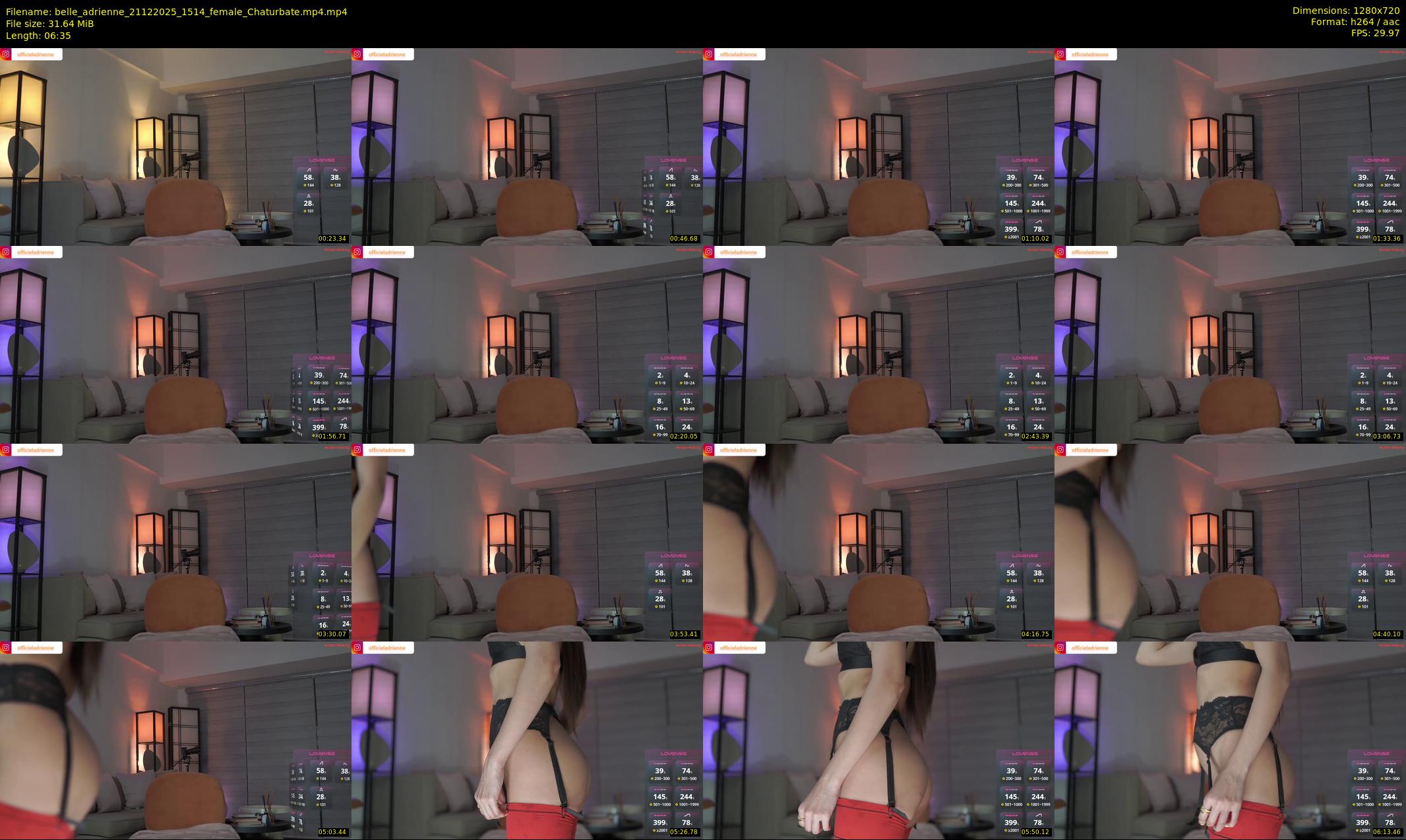 belle_adrienne — 7 minute Chaturbate couple cam show recording, 720p, Dec 21, 2025