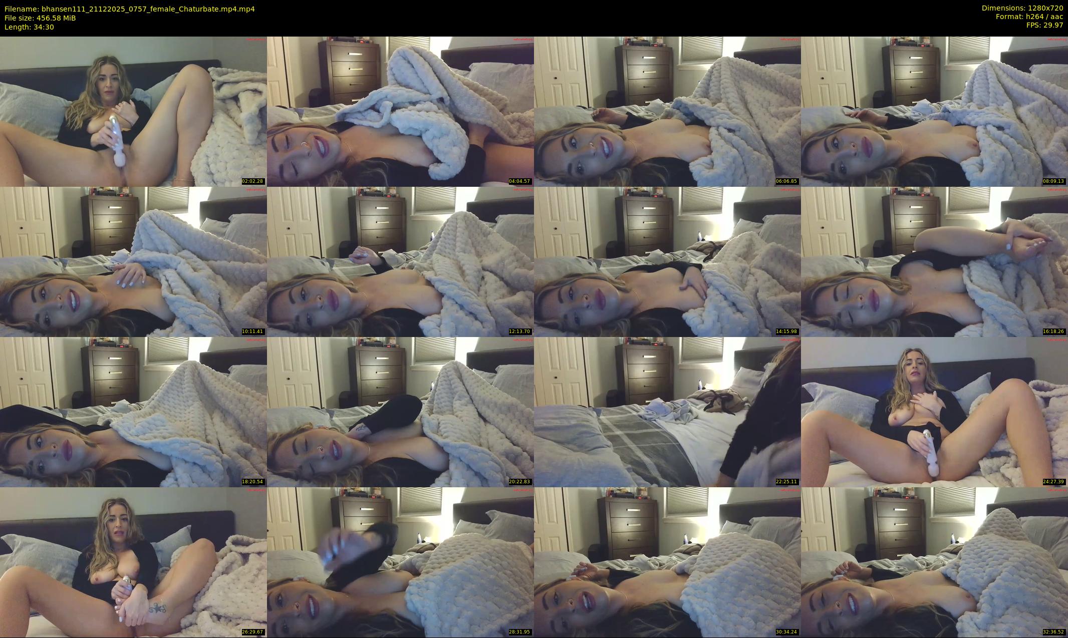 bhansen111 — 35 minute Chaturbate female cam show recording, 720p, Dec 21, 2025