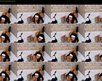 blackchiina — 8 minute Chaturbate female cam show recording, 720p, Dec 22, 2025