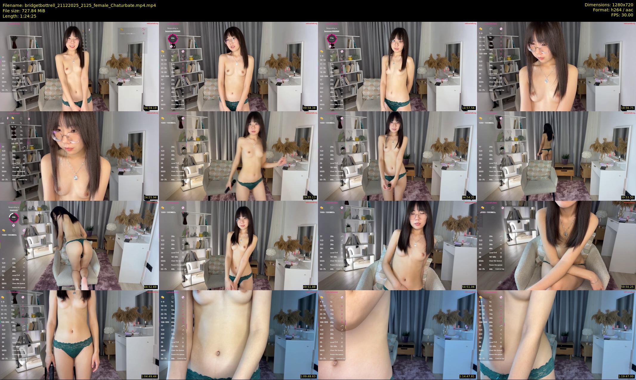 bridgetbottrell — 85 minute Chaturbate female cam show recording, 720p, Dec 21, 2025