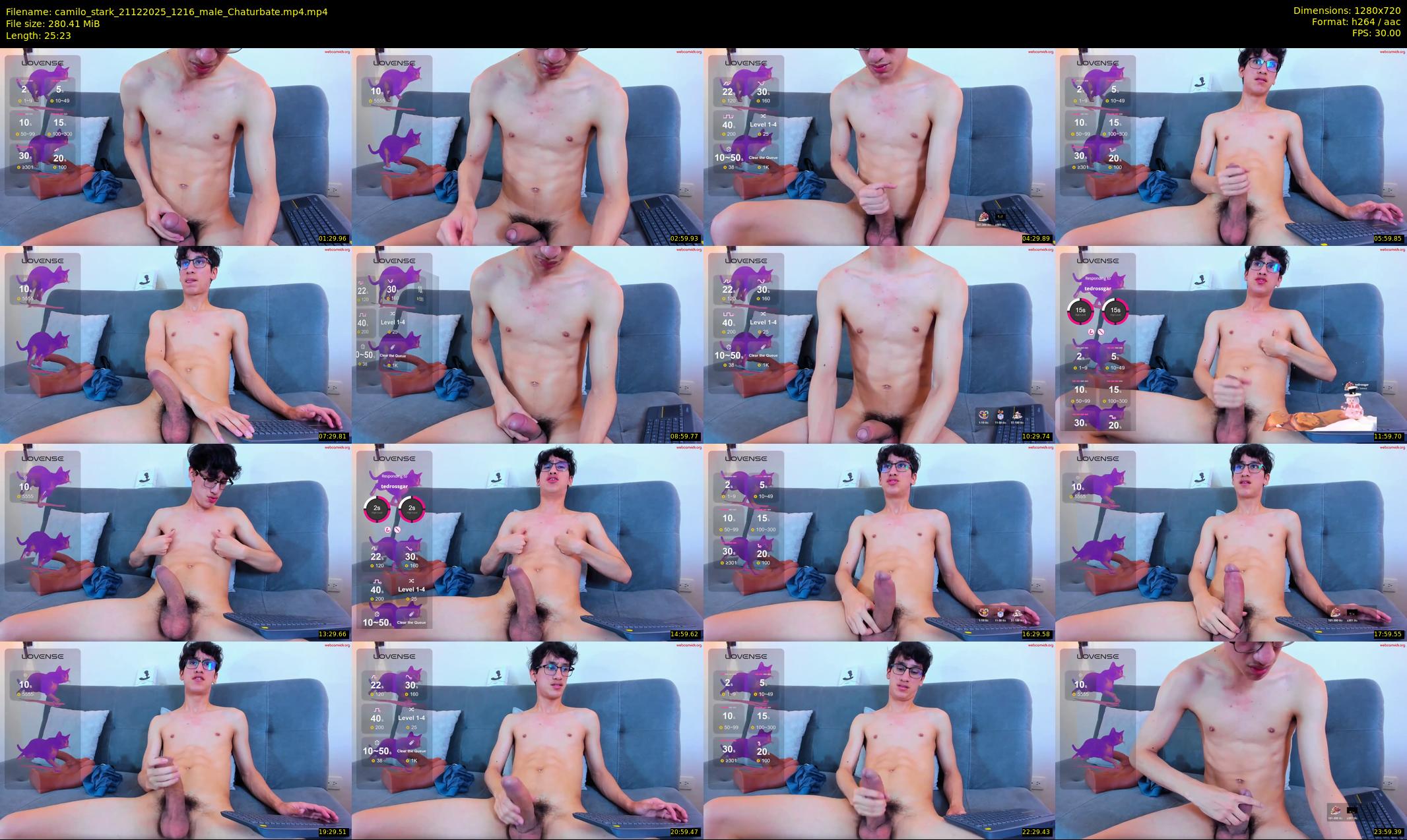 camilo_stark — 26 minute Chaturbate male cam show recording, 720p, Dec 21, 2025