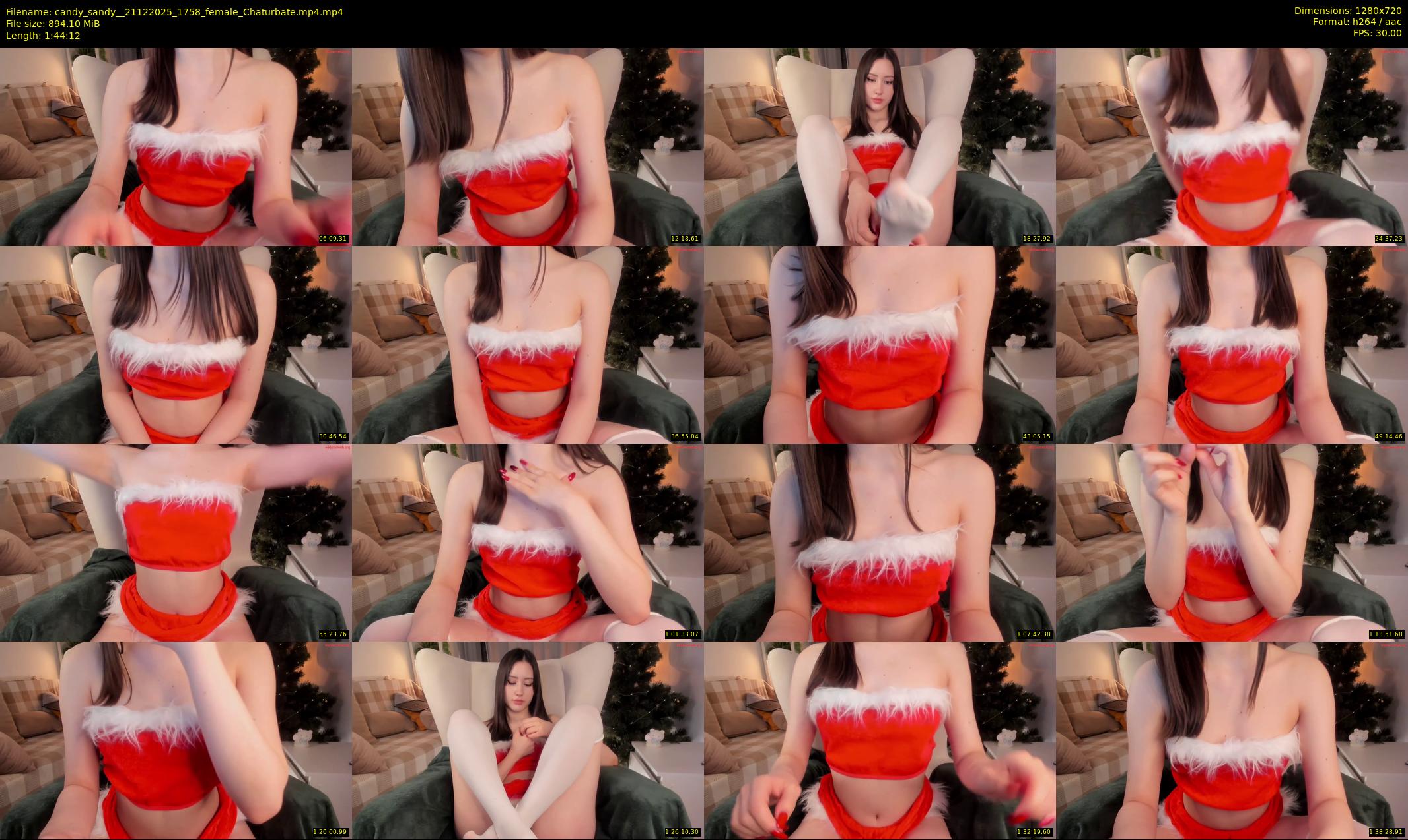 candy_sandy_ — 105 minute Chaturbate female cam show recording, 720p, Dec 21, 2025