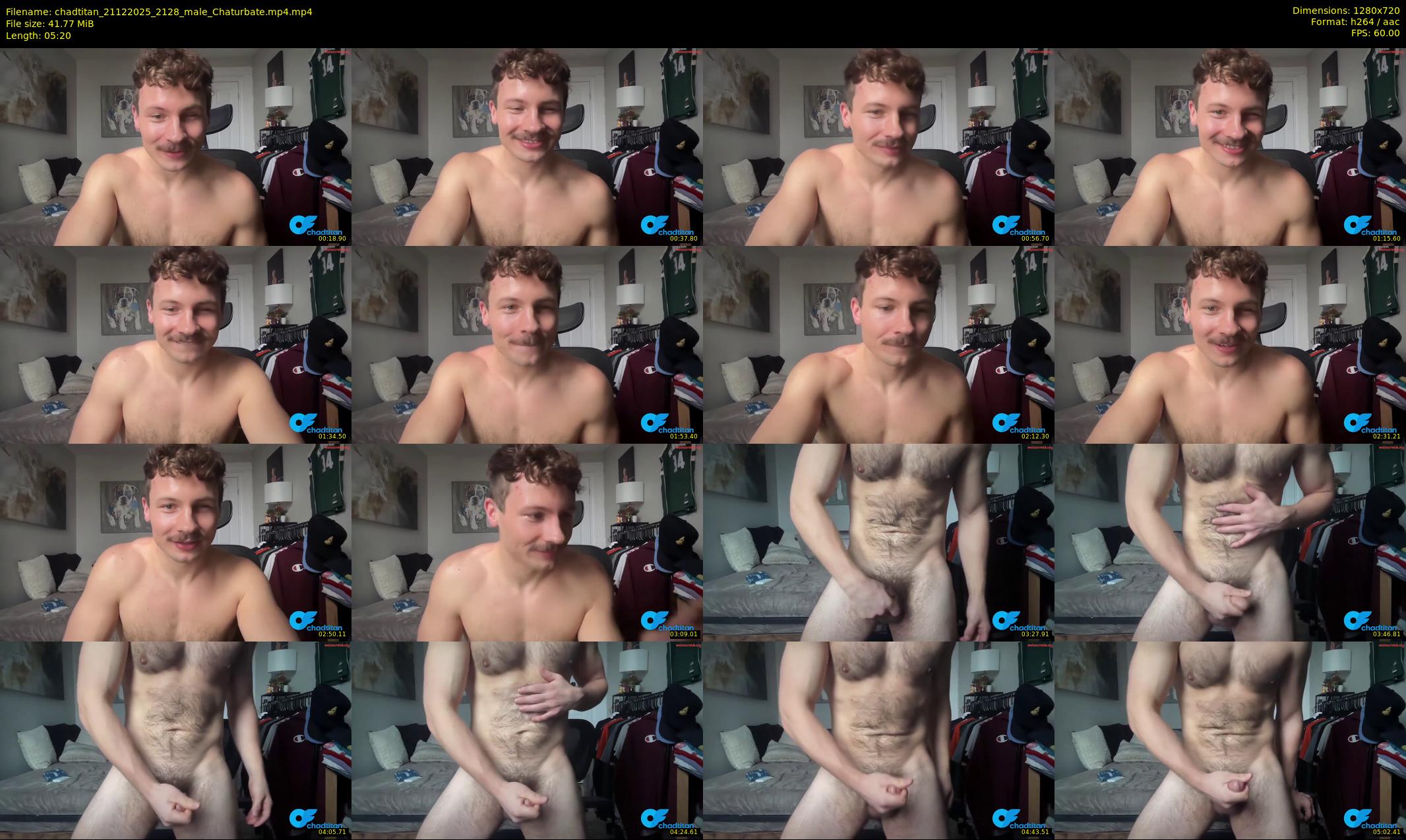 chadtitan — 6 minute Chaturbate male cam show recording, 720p, Dec 21, 2025