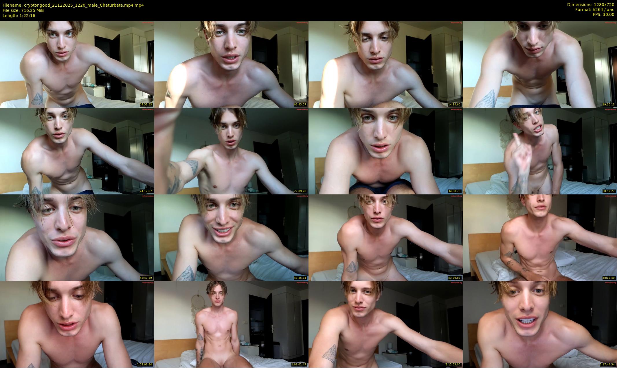 cryptongood — 83 minute Chaturbate male cam show recording, 720p, Dec 21, 2025