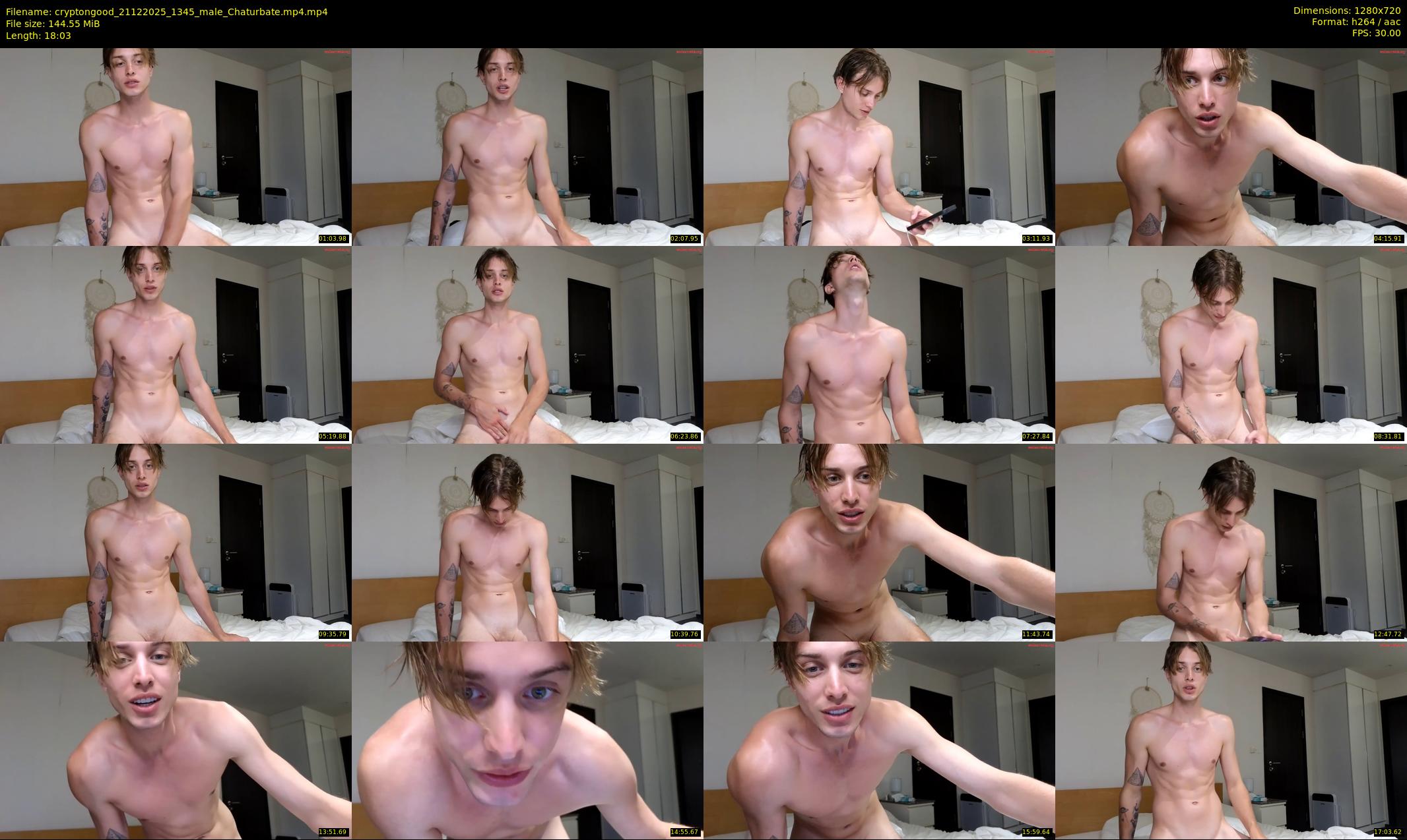 cryptongood — 19 minute Chaturbate male cam show recording, 720p, Dec 21, 2025