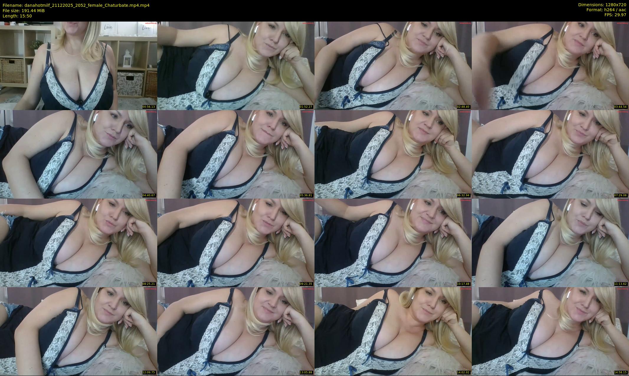 danahotmilf — 16 minute Chaturbate female cam show recording, 720p, Dec 21, 2025