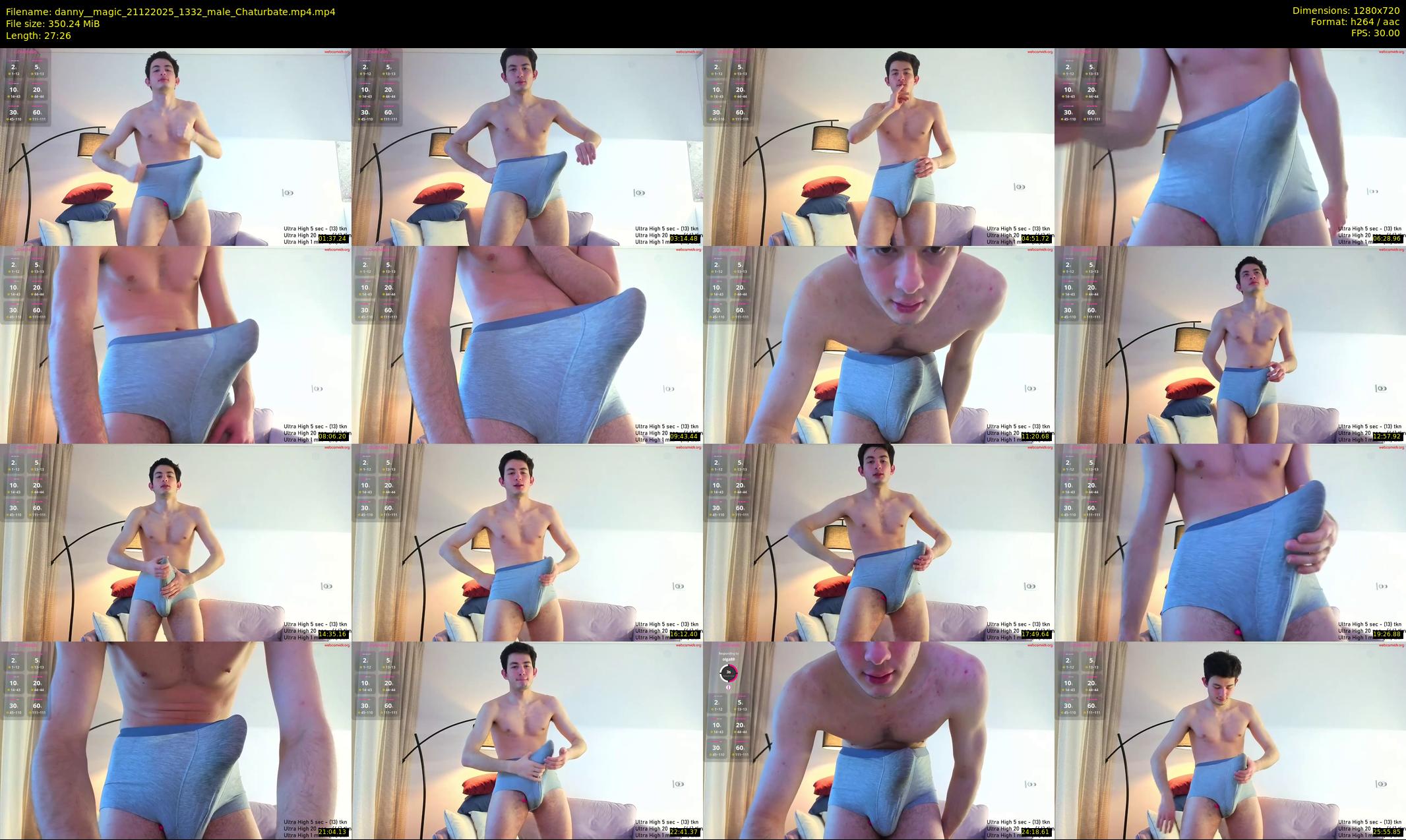 danny__magic — 28 minute Chaturbate male cam show recording, 720p, Dec 21, 2025