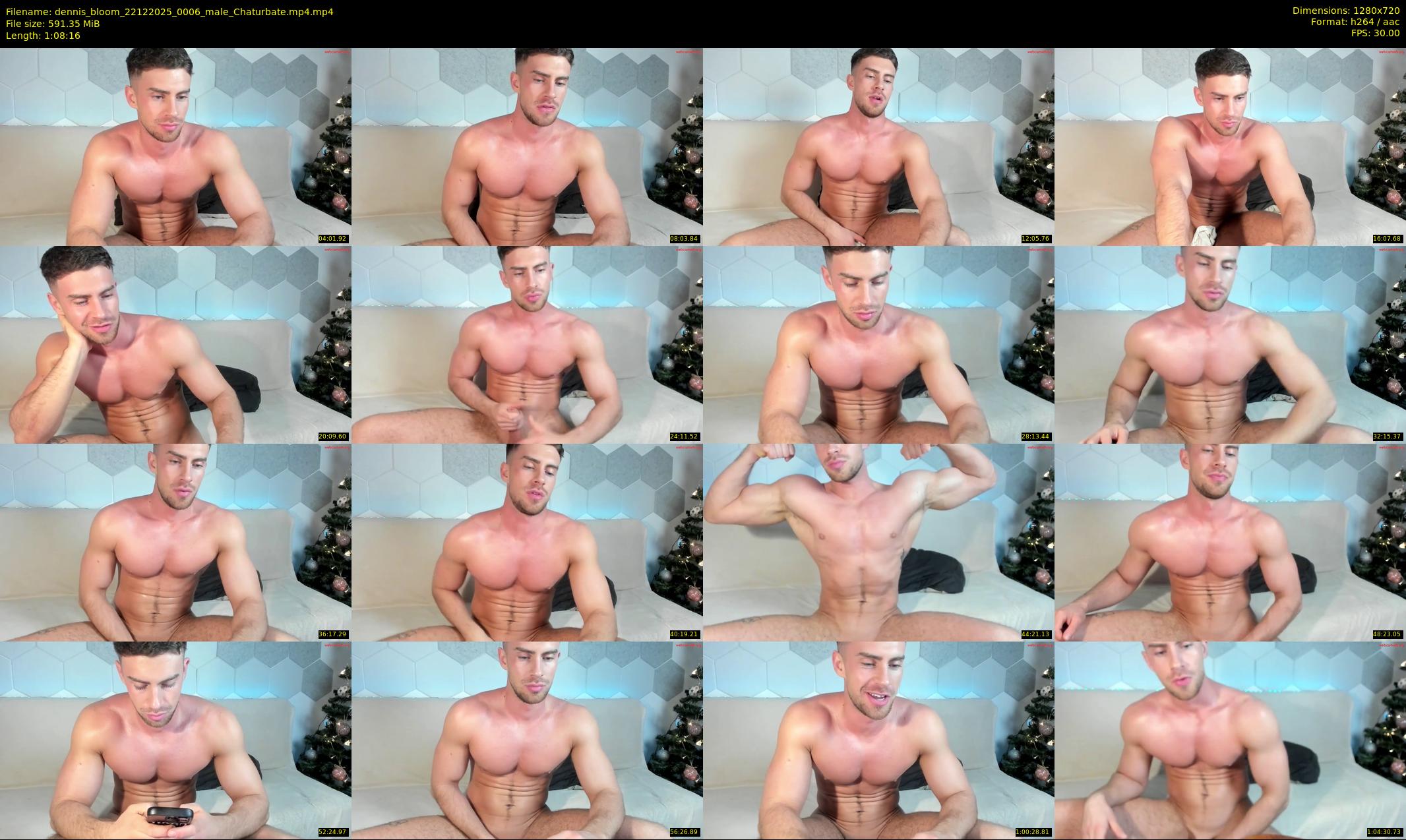 dennis_bloom — 69 minute Chaturbate male cam show recording, 720p, Dec 22, 2025