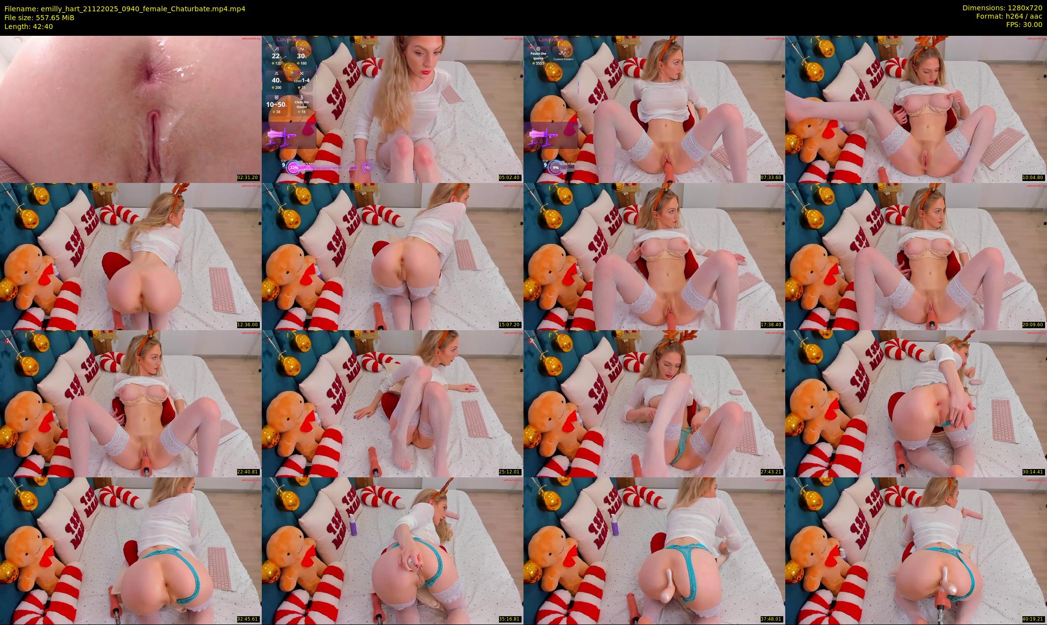 emilly_hart — 43 minute Chaturbate female cam show recording, 720p, Dec 21, 2025