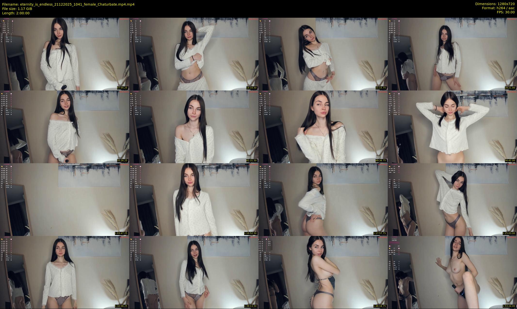 eternity_is_endless — 120 minute Chaturbate female cam show recording, 720p, Dec 21, 2025