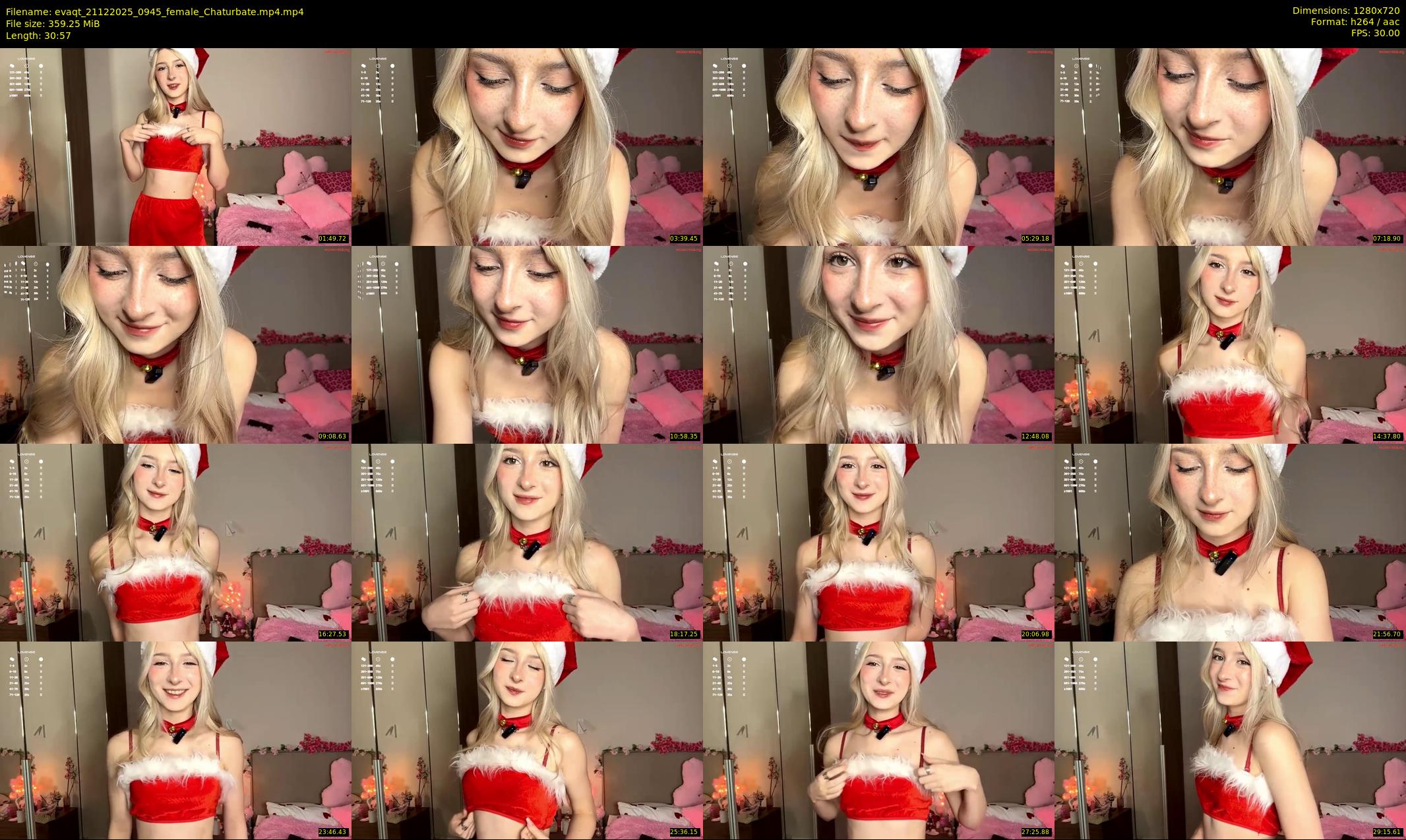 evaqt — 31 minute Chaturbate female cam show recording, 720p, Dec 21, 2025