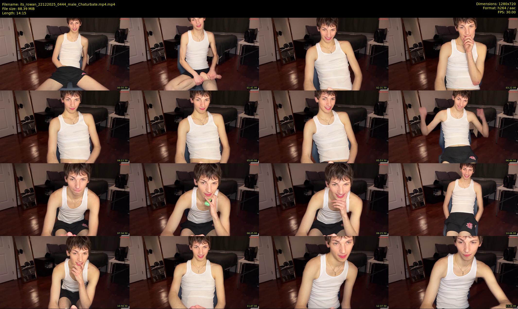 its_rowan — 15 minute Chaturbate male cam show recording, 720p, Dec 22, 2025