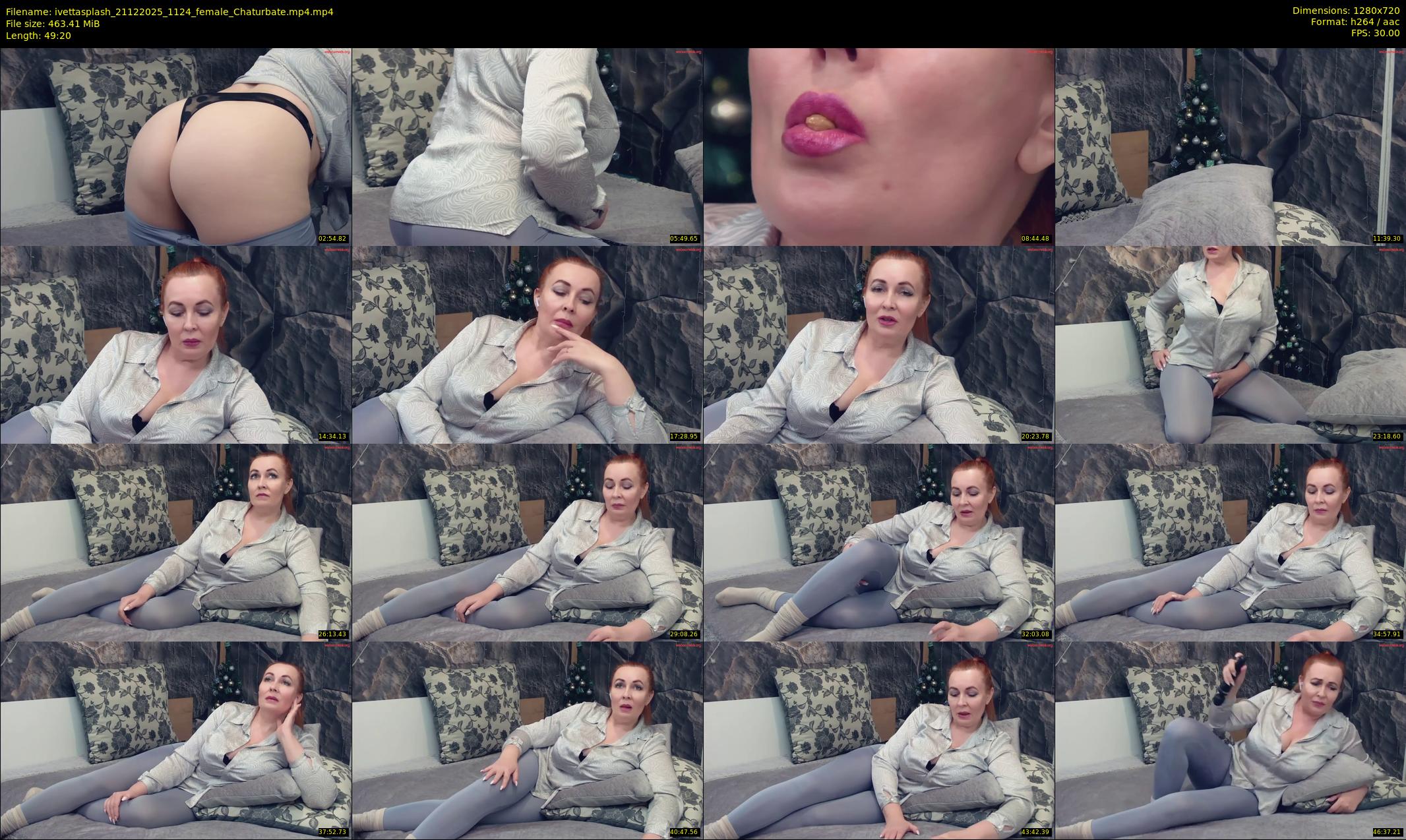 ivettasplash — 50 minute Chaturbate female cam show recording, 720p, Dec 21, 2025