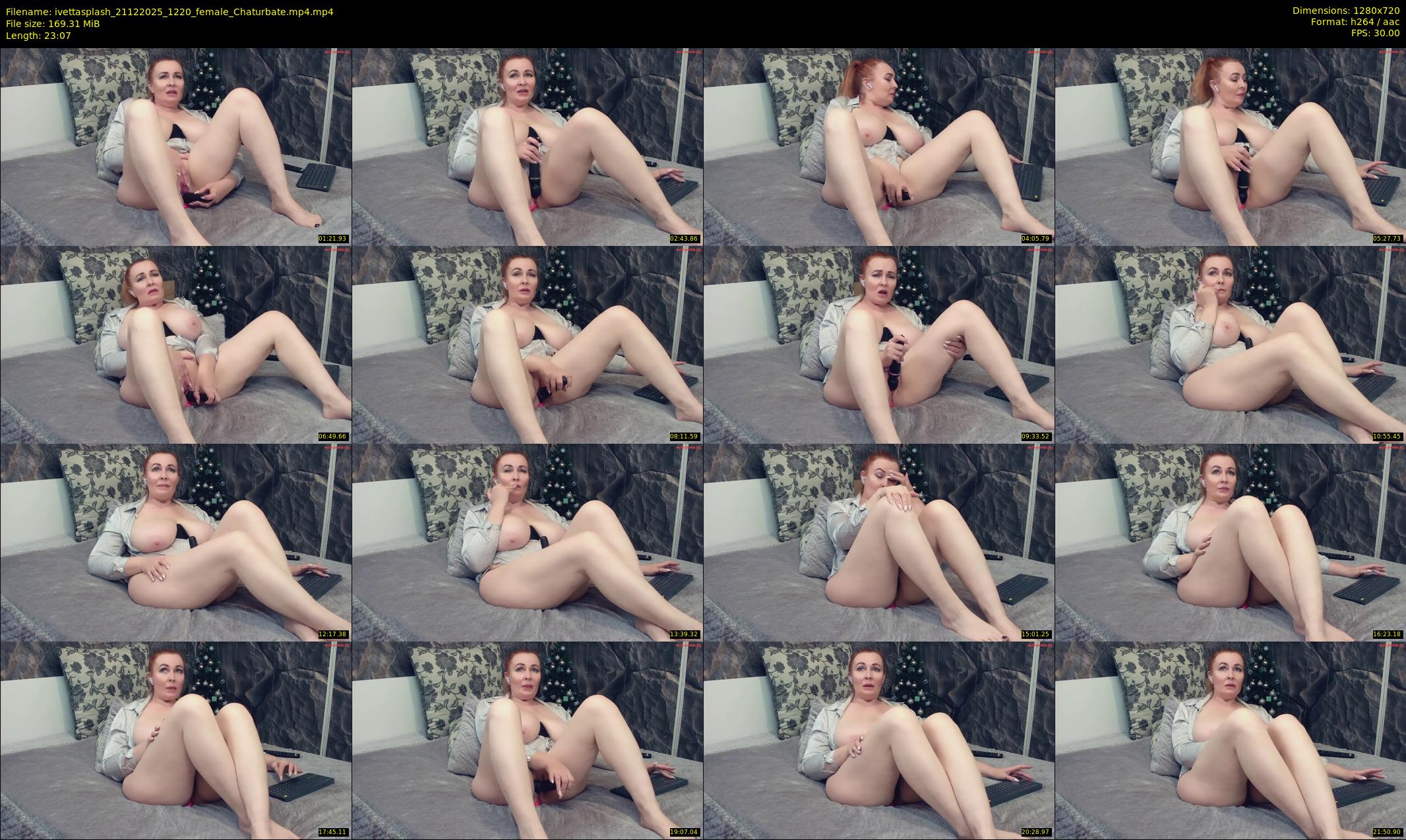 ivettasplash — 24 minute Chaturbate female cam show recording, 720p, Dec 21, 2025